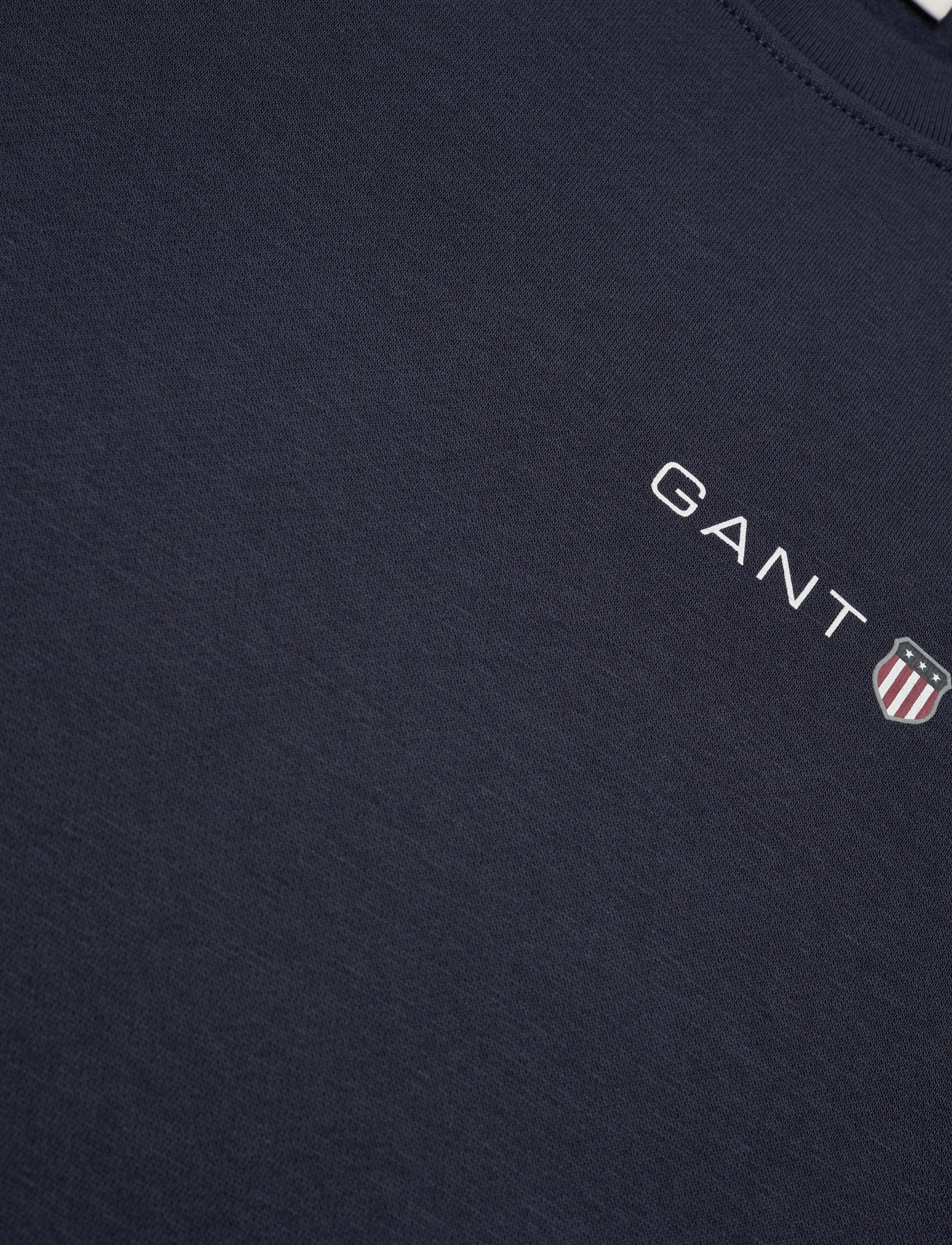GANT - PRINTED GRAPHIC C-NECK SWEAT - evening blue - 5