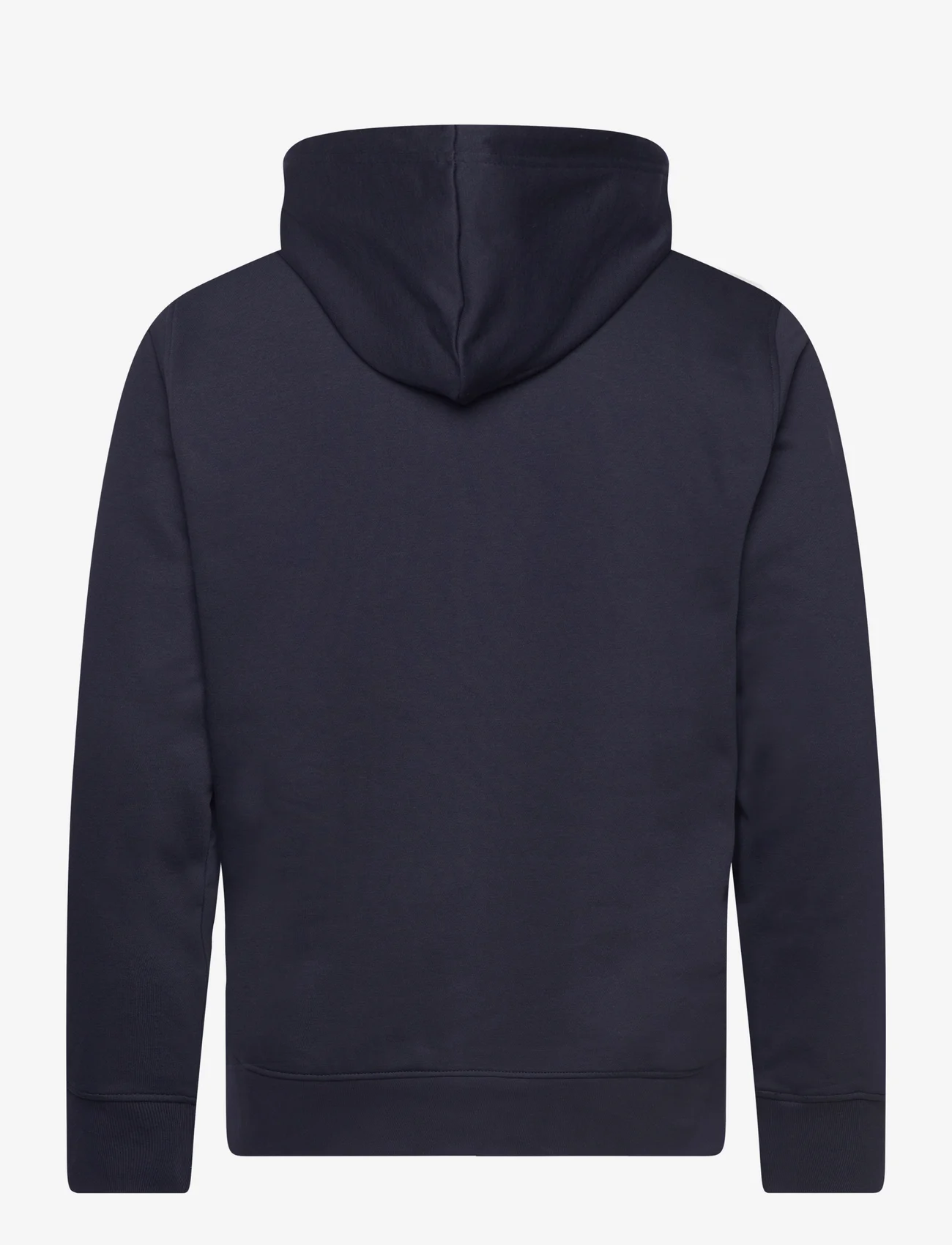 GANT - PRINTED GRAPHIC HOODIE - hoodies - evening blue - 1