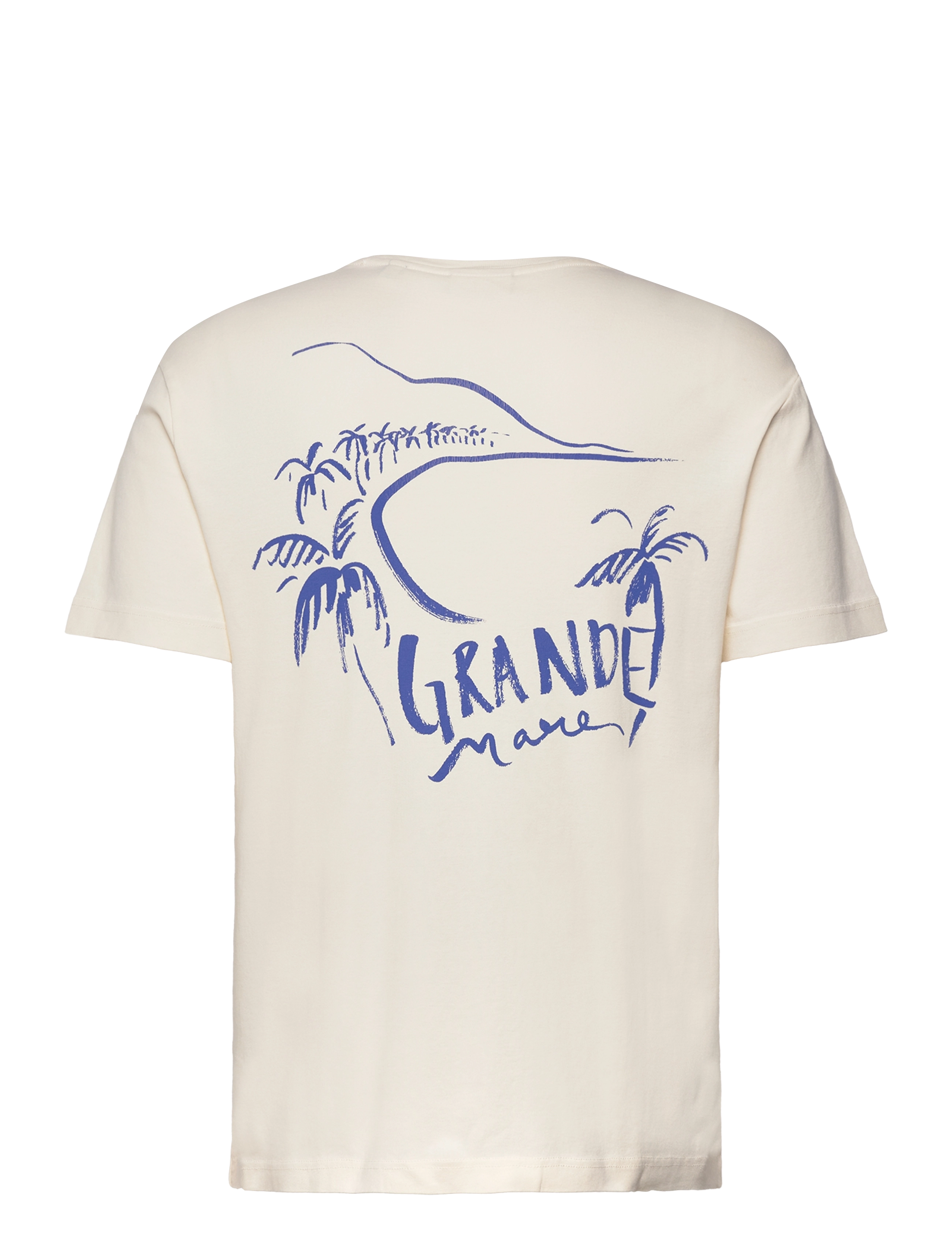 GANT - SEASONAL GRAPHIC TSHIRT - cream - 2