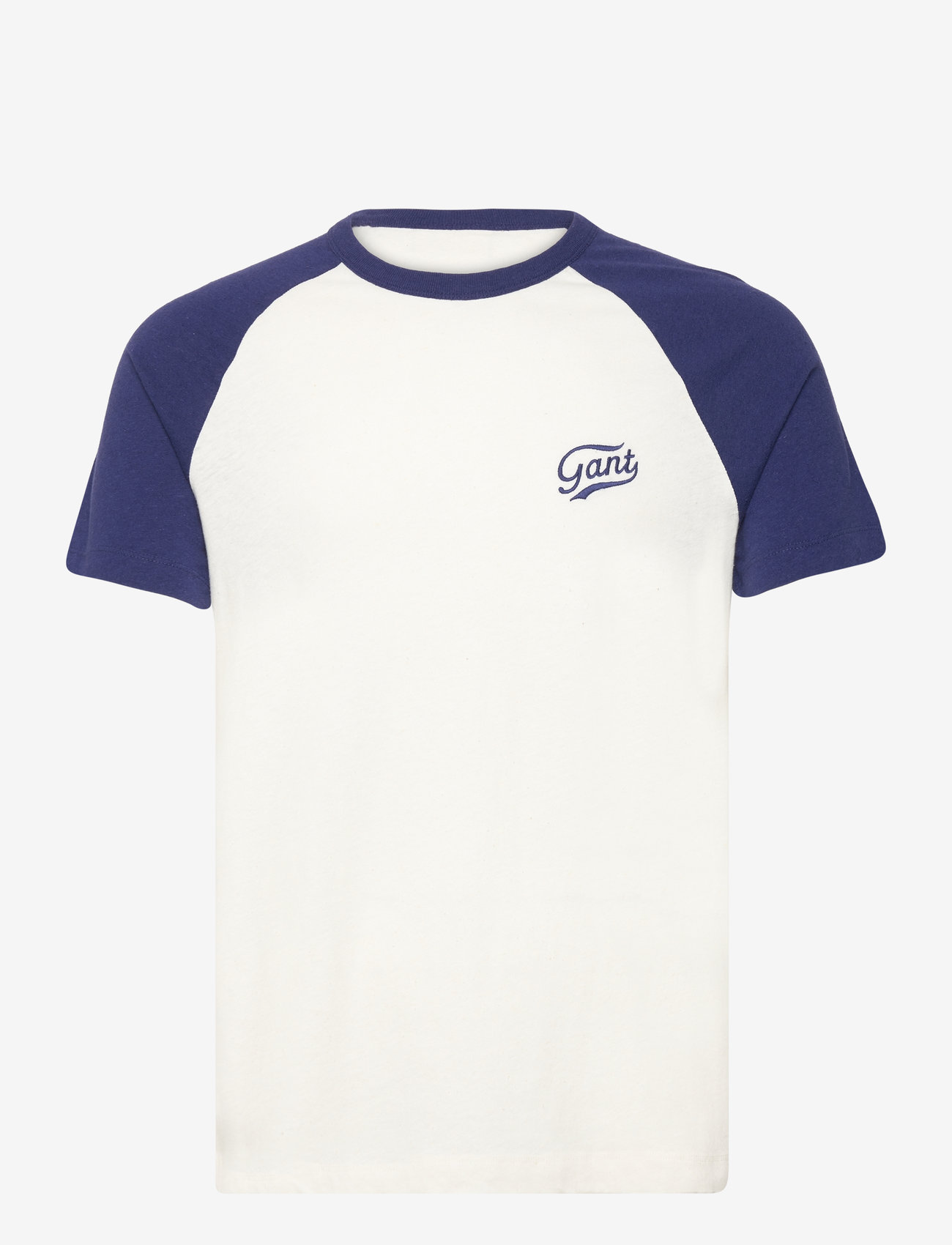 GANT - GRAPHIC TSHIRT - cream - 0
