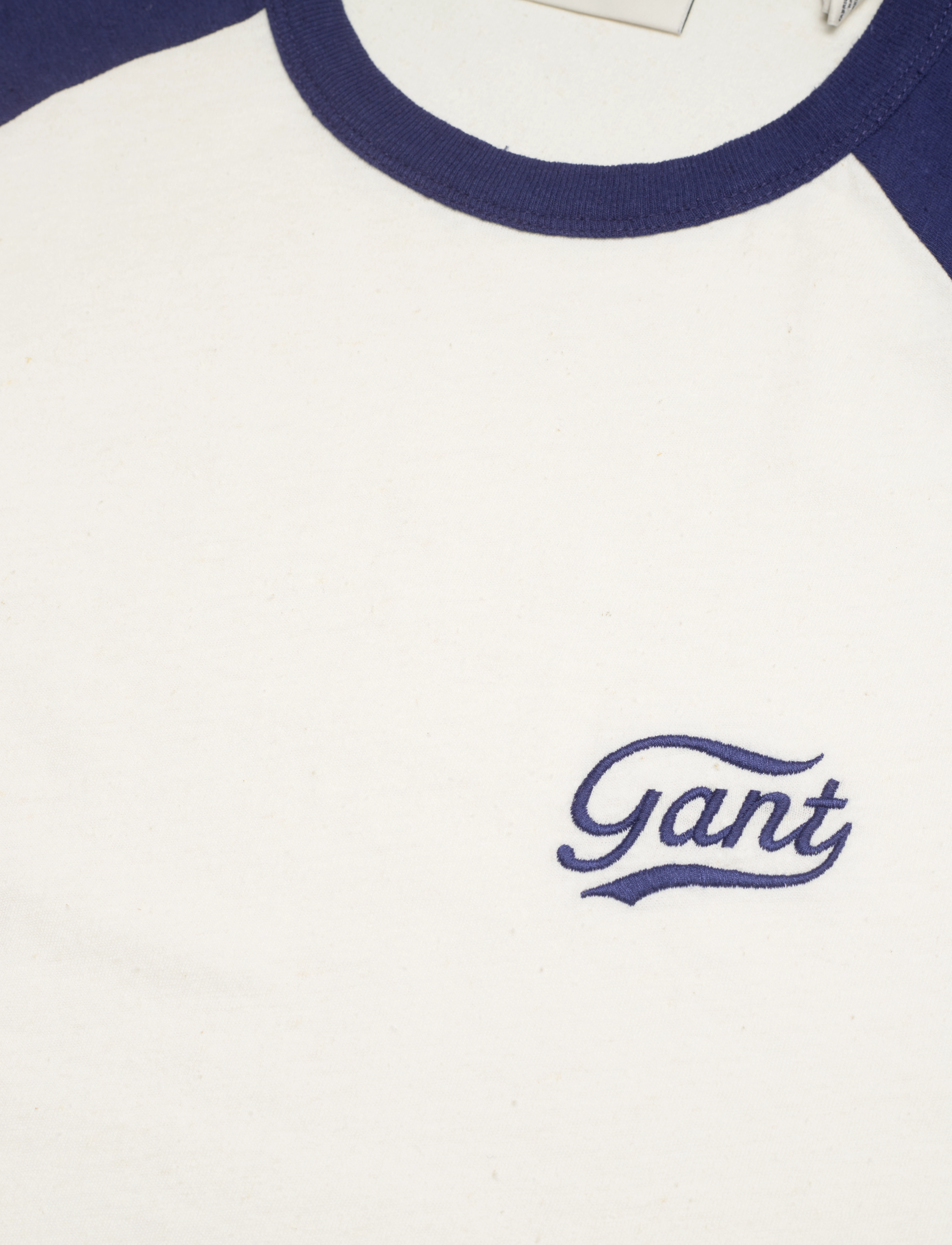 GANT - GRAPHIC TSHIRT - cream - 2