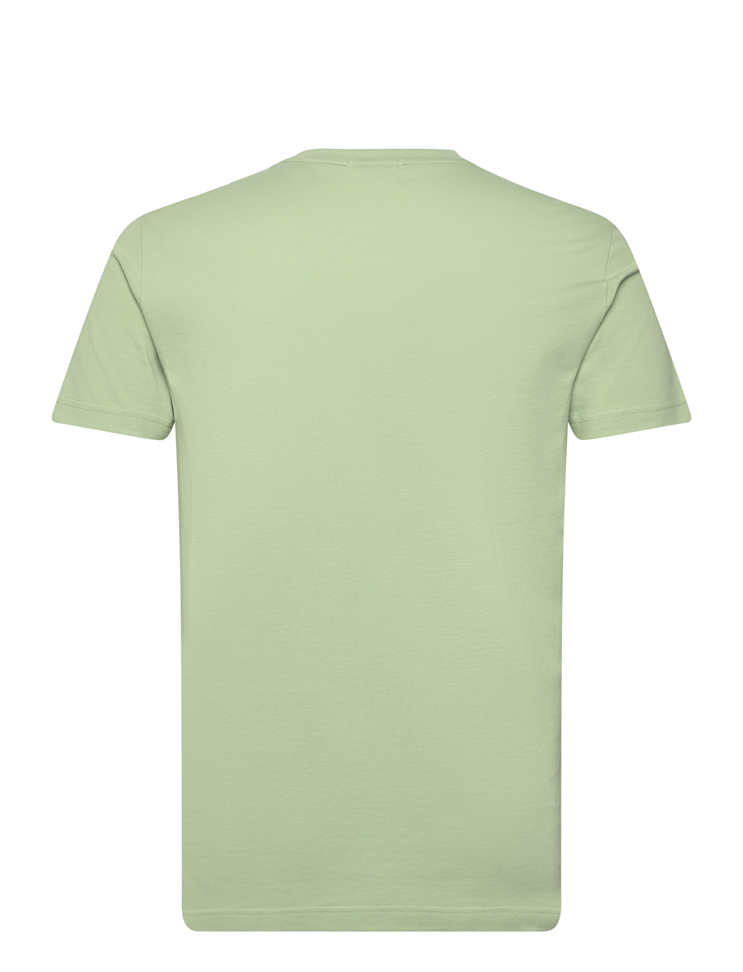 GANT - SLIM TONAL SHIELD PIQUE SS TSHIRT - milky matcha - 1