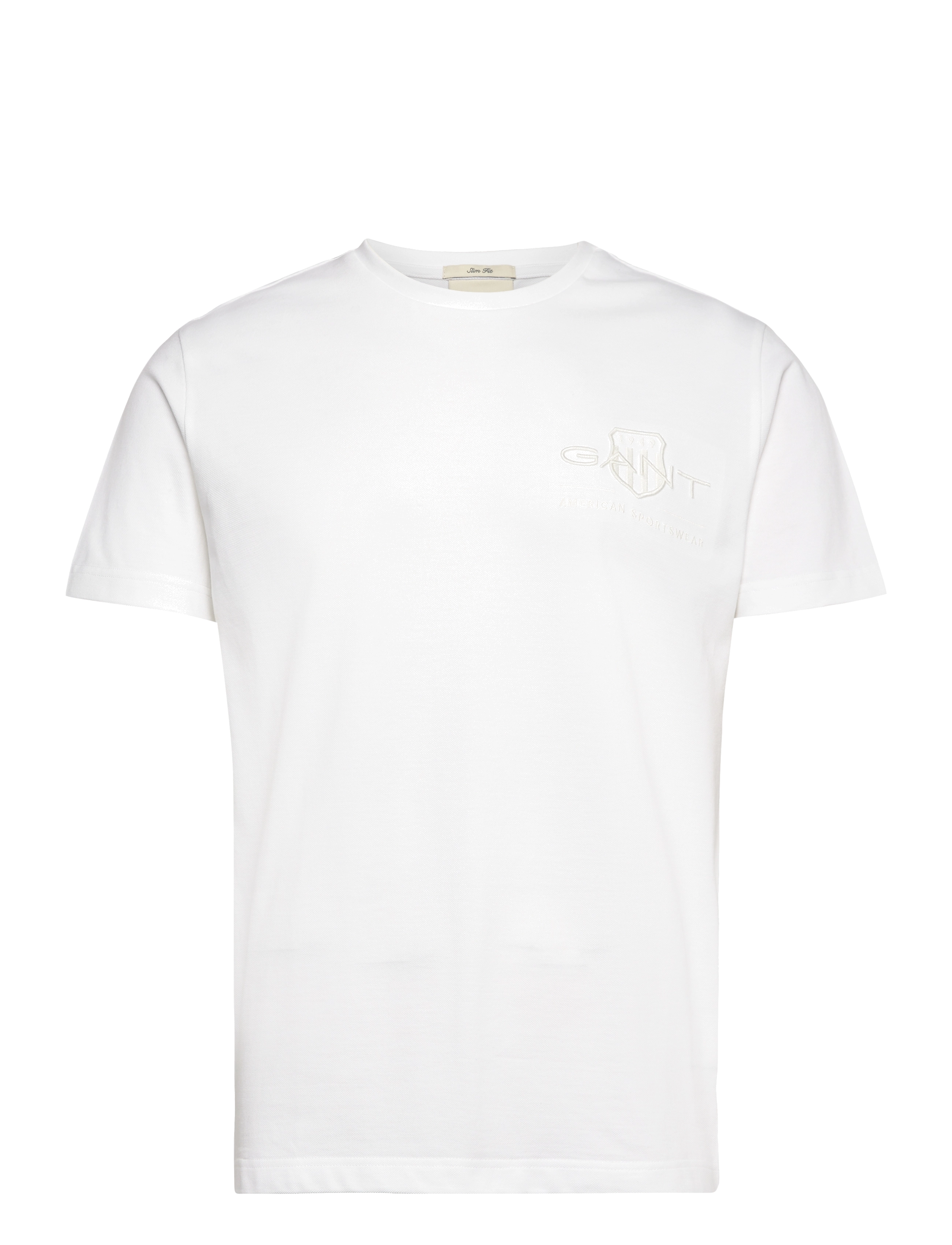 SLIM TONAL SHIELD PIQUE SS TSHIRT
