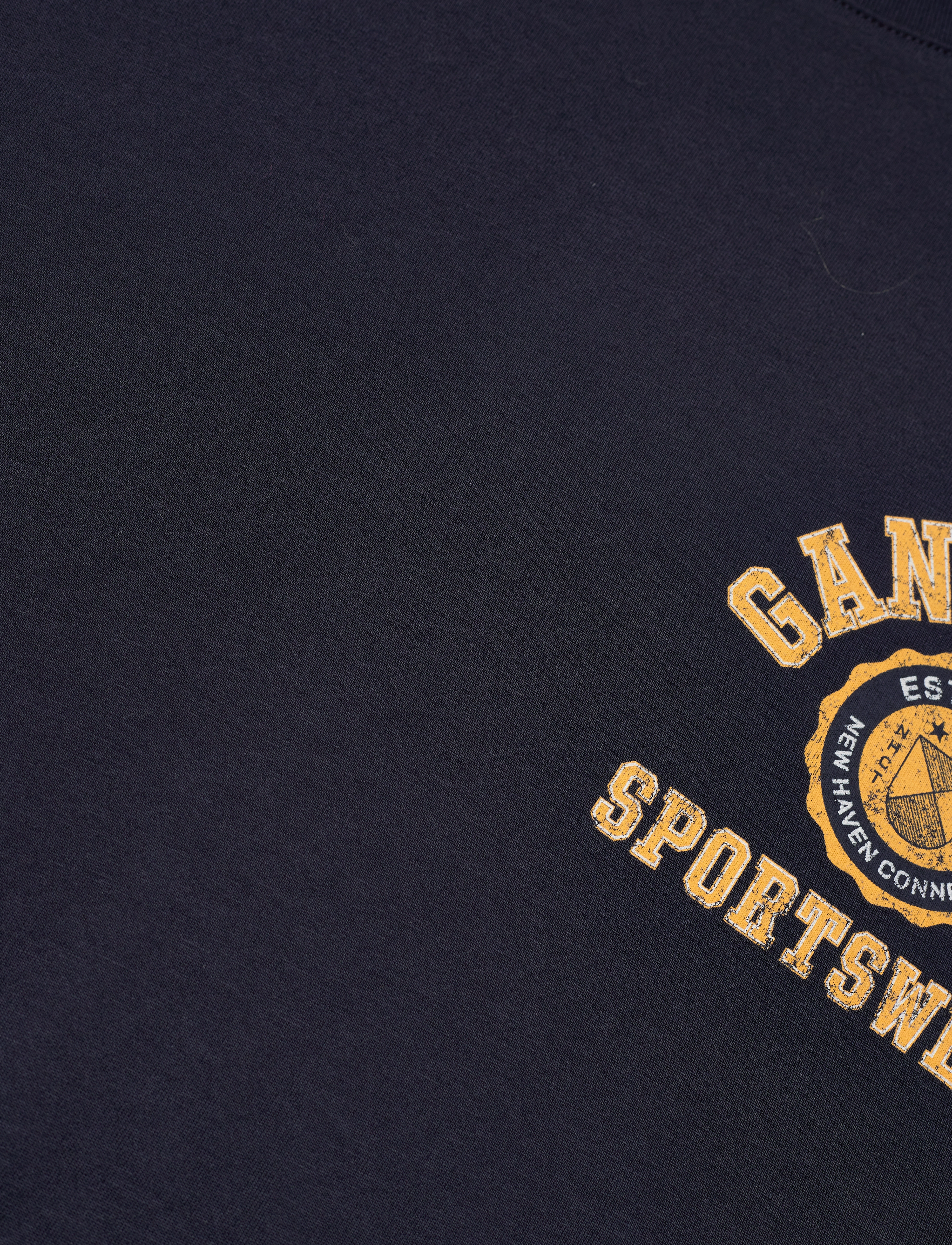 GANT - CREST GRAPHIC TSHIRT - evening blue - 2
