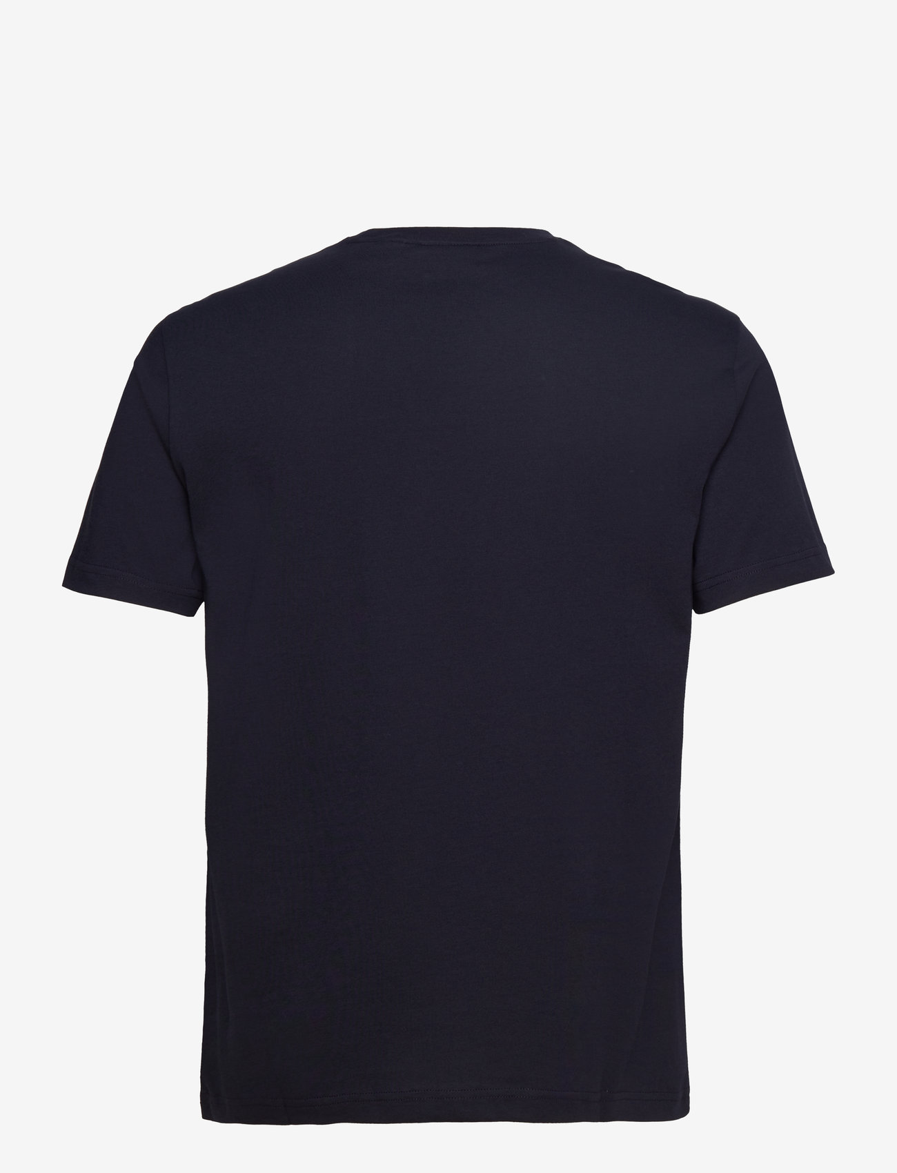 GANT - PRINT SS TSHIRT - evening blue - 1