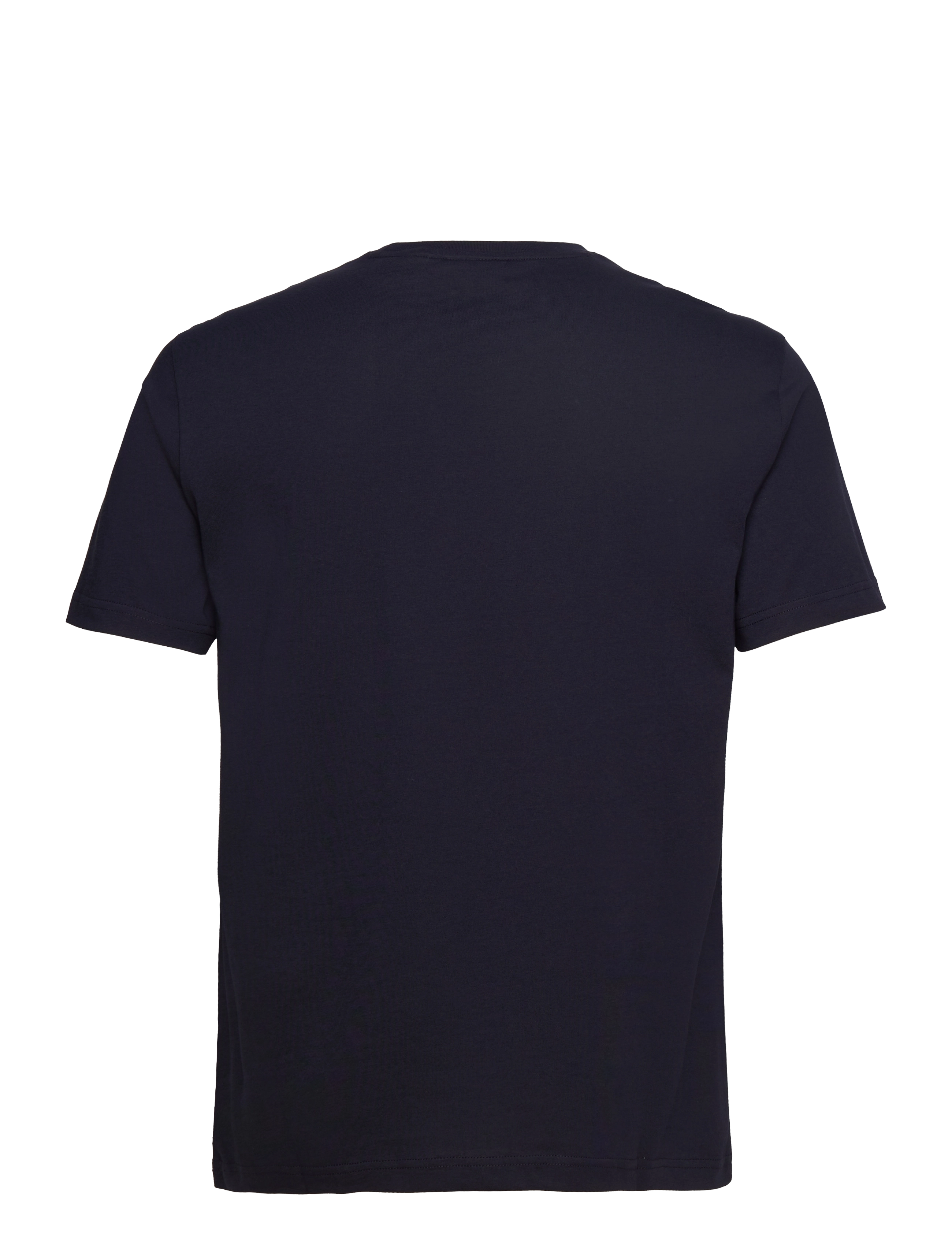 GANT - PRINT SS TSHIRT - evening blue - 1