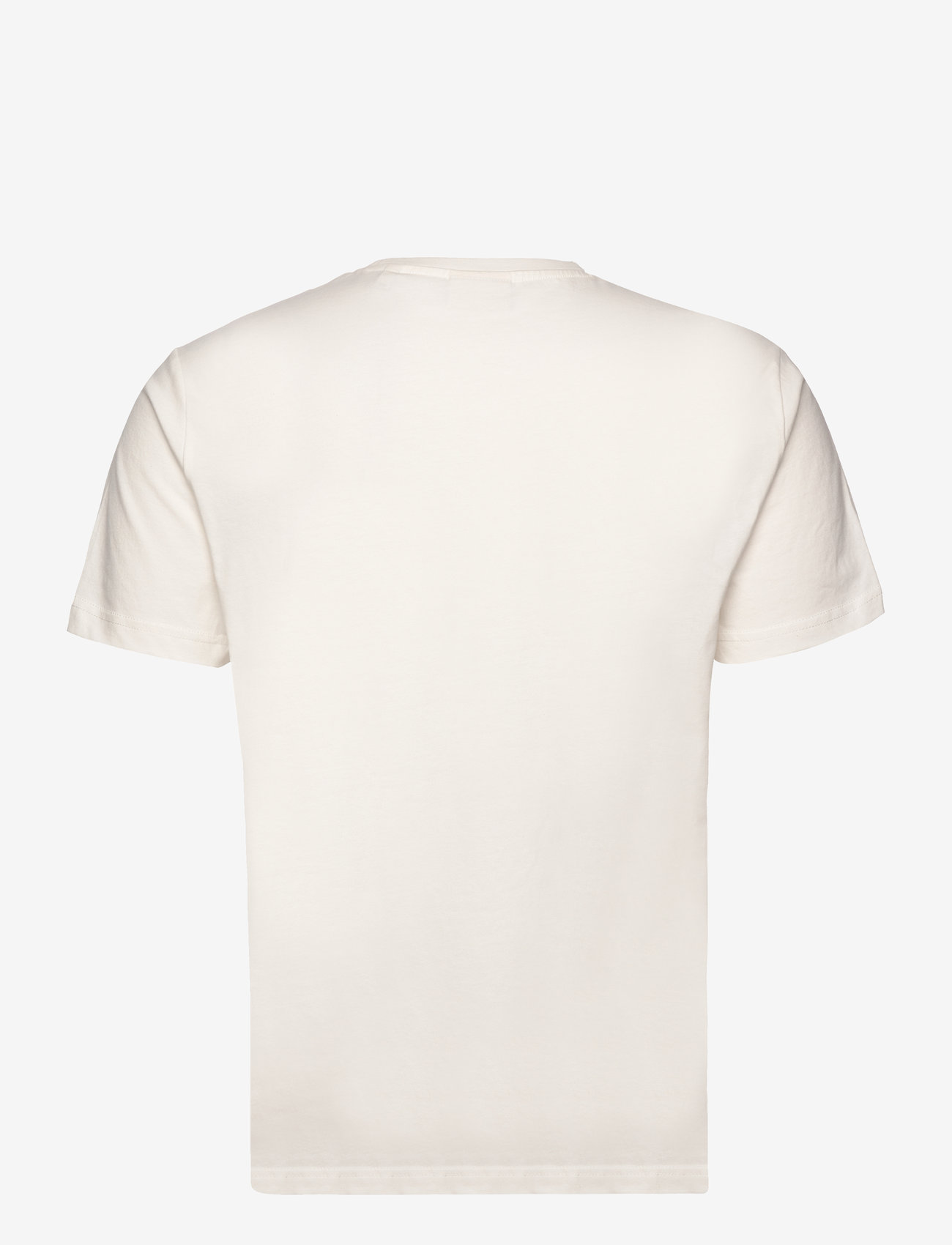GANT - PRINT SS TSHIRT - eggshell - 1