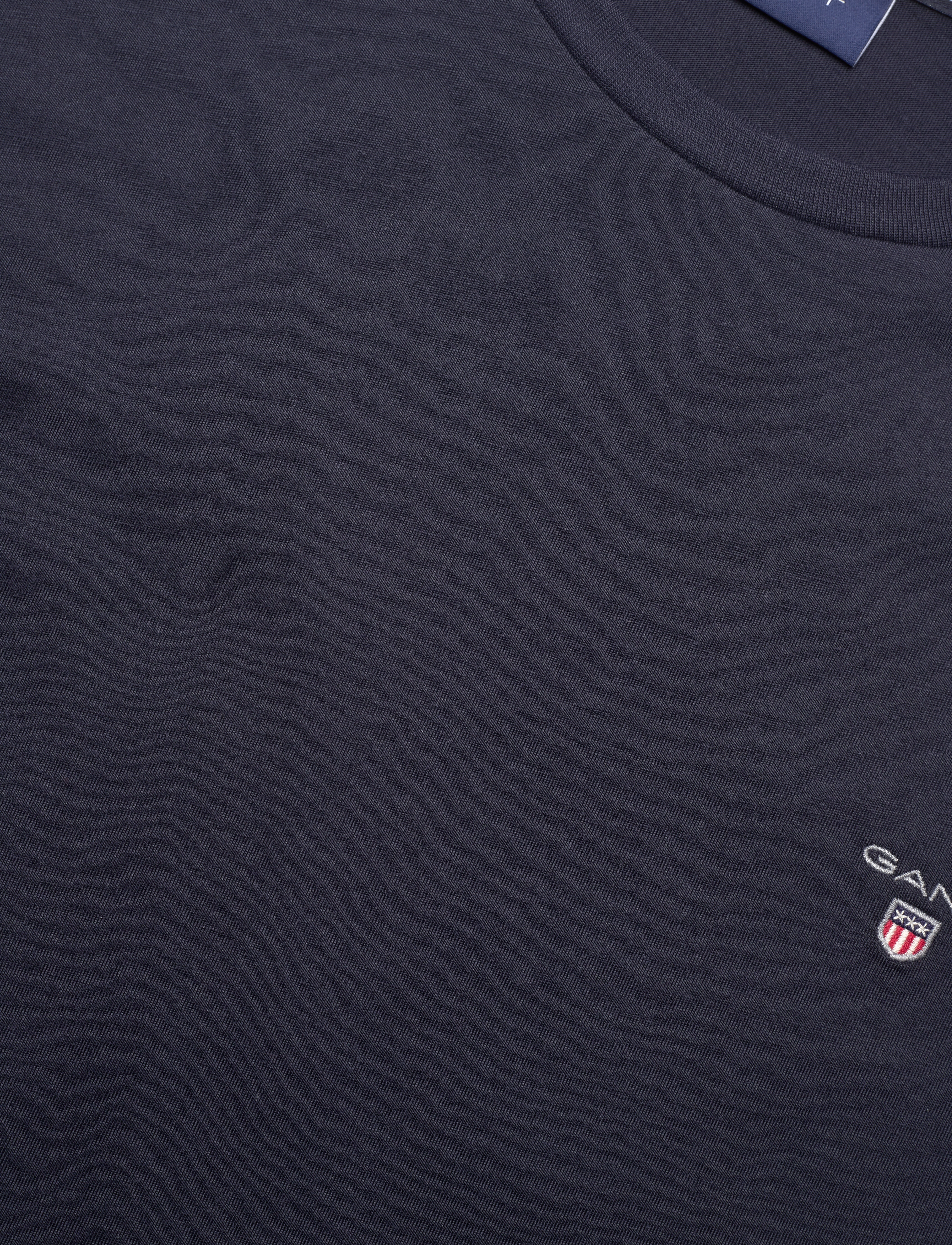 Gant - EMB ORIGINAL SHIELD T-SHIRT - laveste priser - evening blue - 2