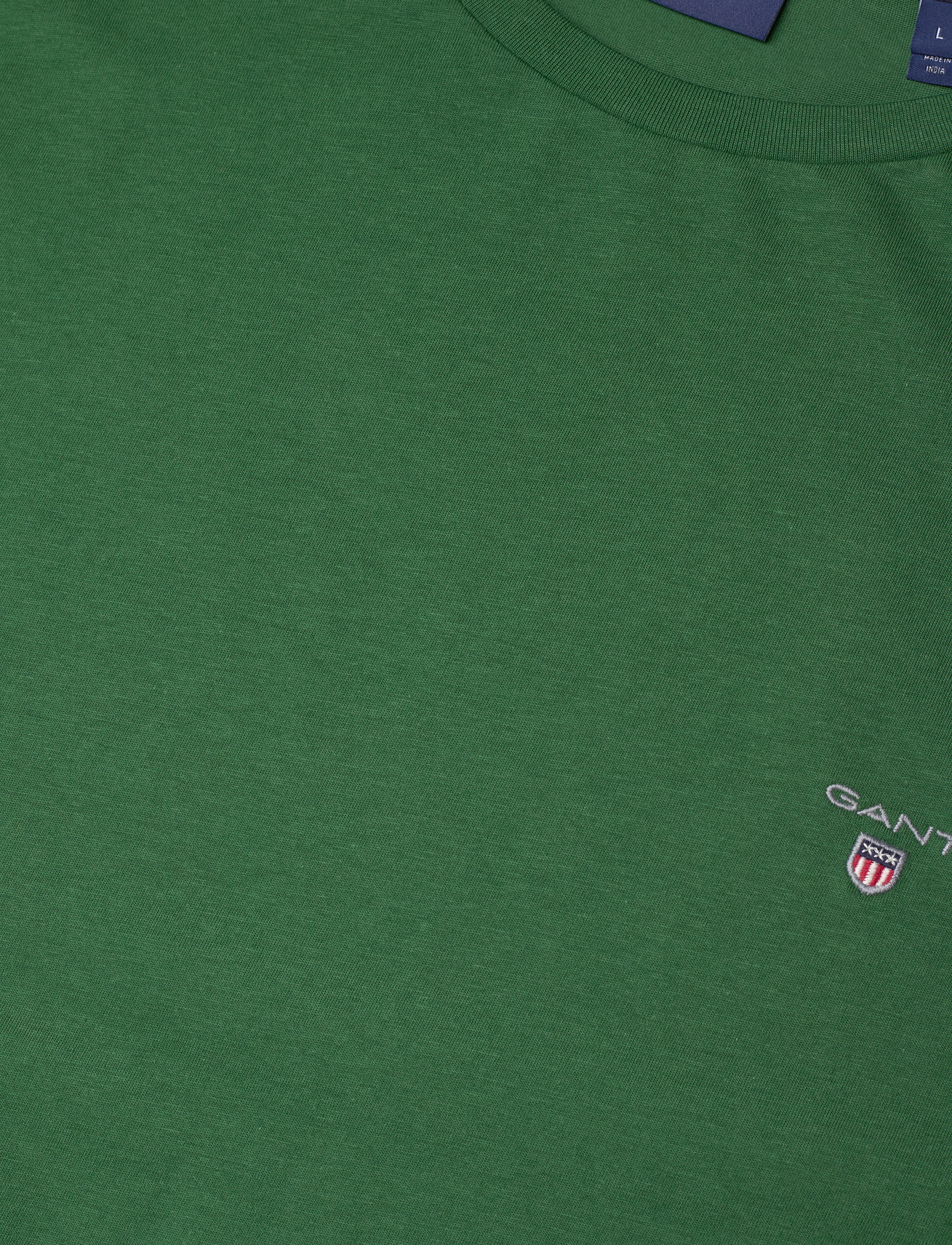 Gant - EMB ORIGINAL SHIELD T-SHIRT - laveste priser - forest green - 2