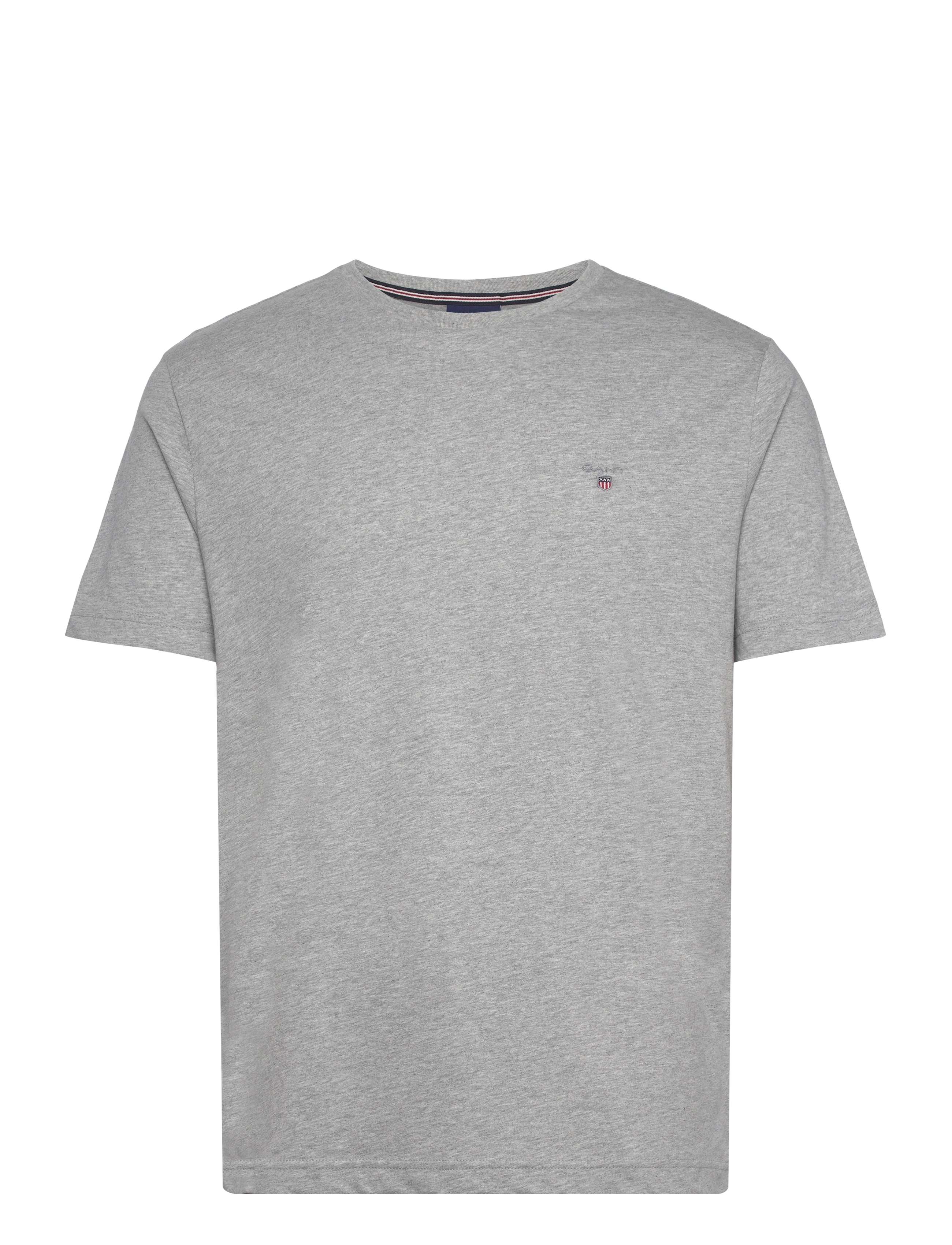 EMB ORIGINAL SHIELD T-SHIRT - GREY MELANGE