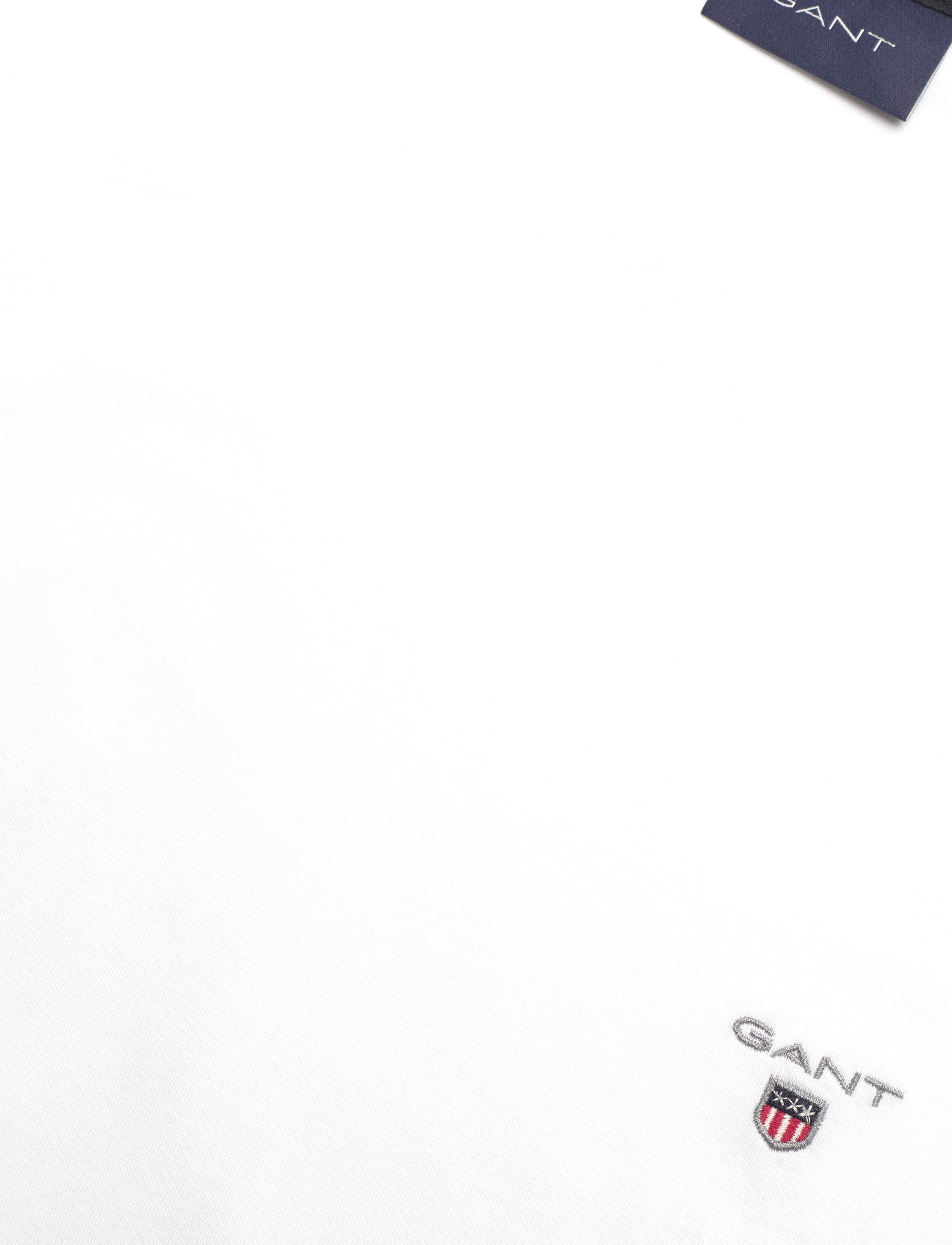 Gant - EMB ORIGINAL SHIELD T-SHIRT - laveste priser - white - 2