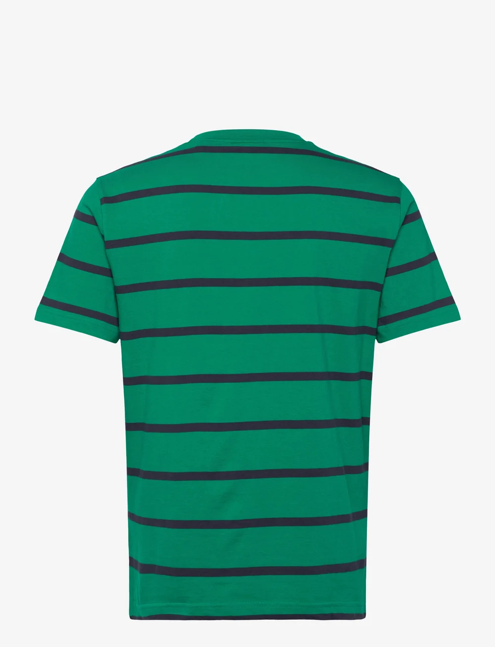 GANT - STRIPED SS T-SHIRT - kurzärmelig - deep green - 1