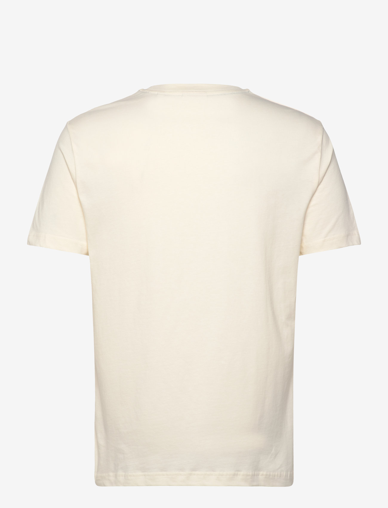 GANT - GRAPHIC SS T-SHIRT - short-sleeved t-shirts - cream - 2