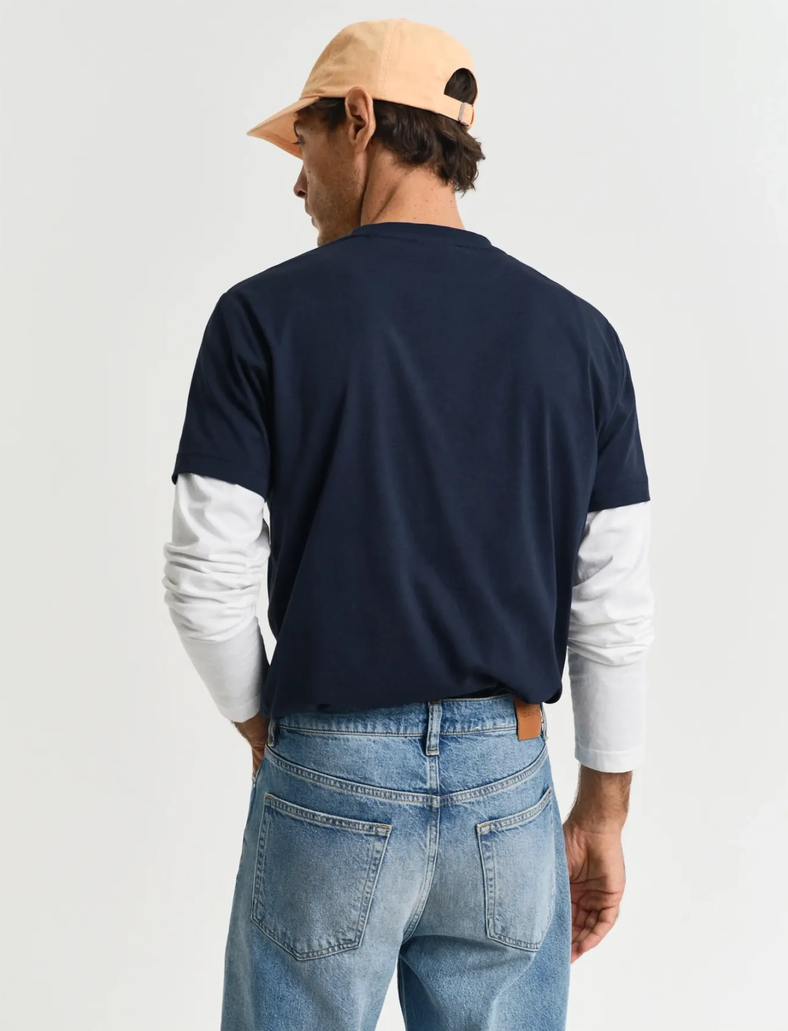 Gant - GRAPHIC SS T-SHIRT - t-shirts à manches courtes - evening blue - 3