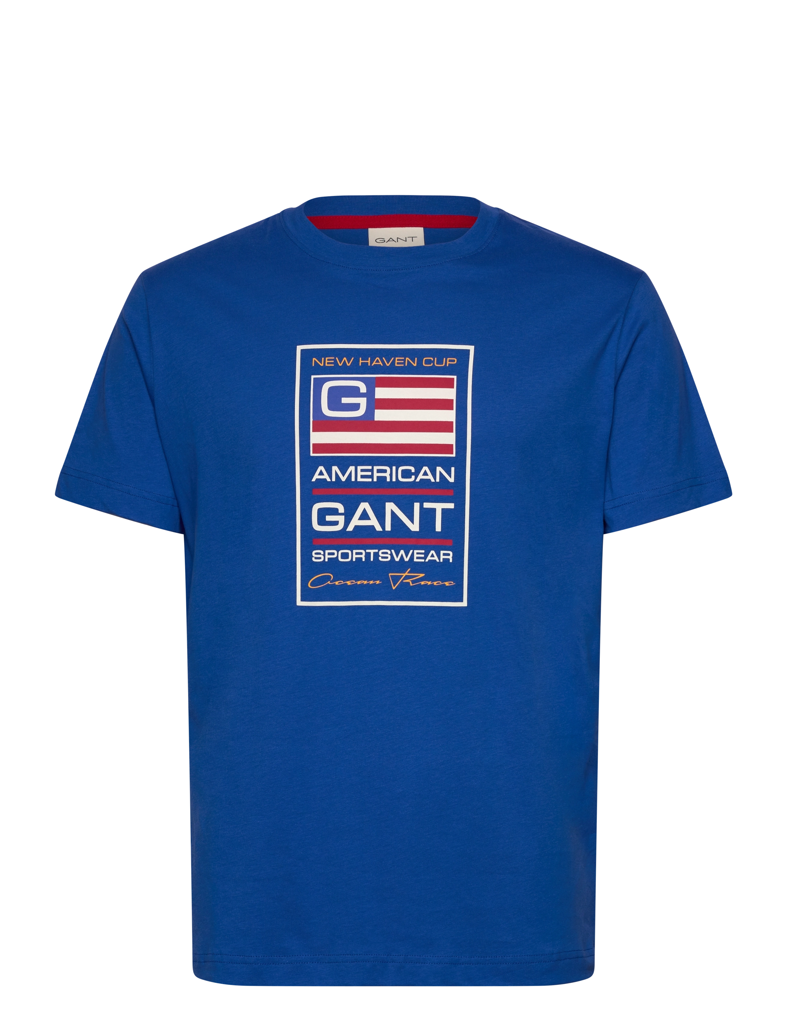 Gant GRAPHIC SS T-SHIRT - Clothing - LAPIS BLUE / blue