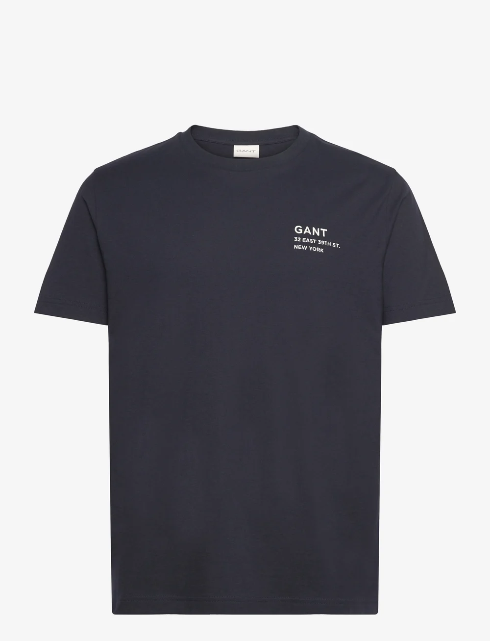 GANT - SMALL GRAPHIC SS T-SHIRT - kurzärmelig - evening blue - 0
