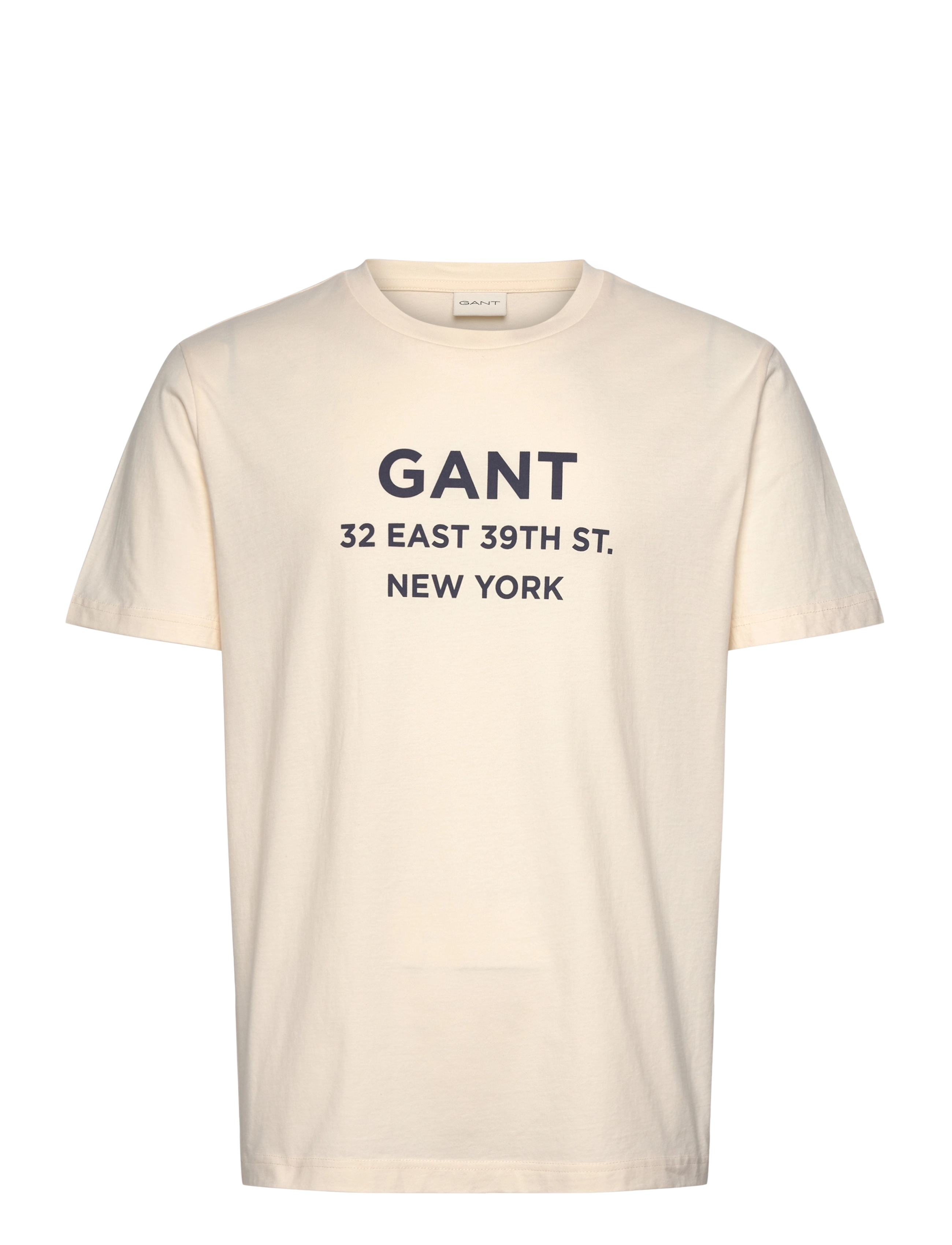 Gant SMALL GRAPHIC PRINTED T-SHIRT - 4 for 3 - CREAM / cream