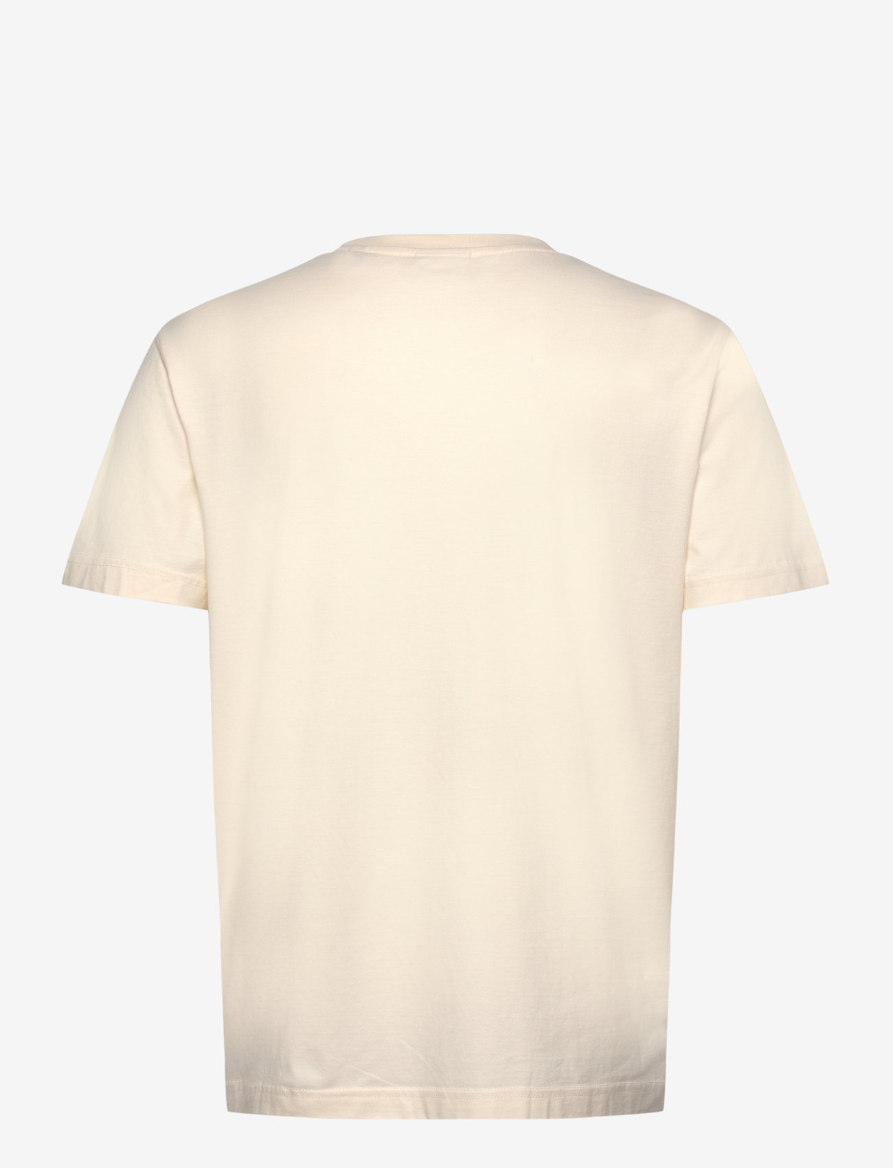 GANT - SMALL GRAPHIC PRINTED T-SHIRT - kurzärmelig - cream - 1