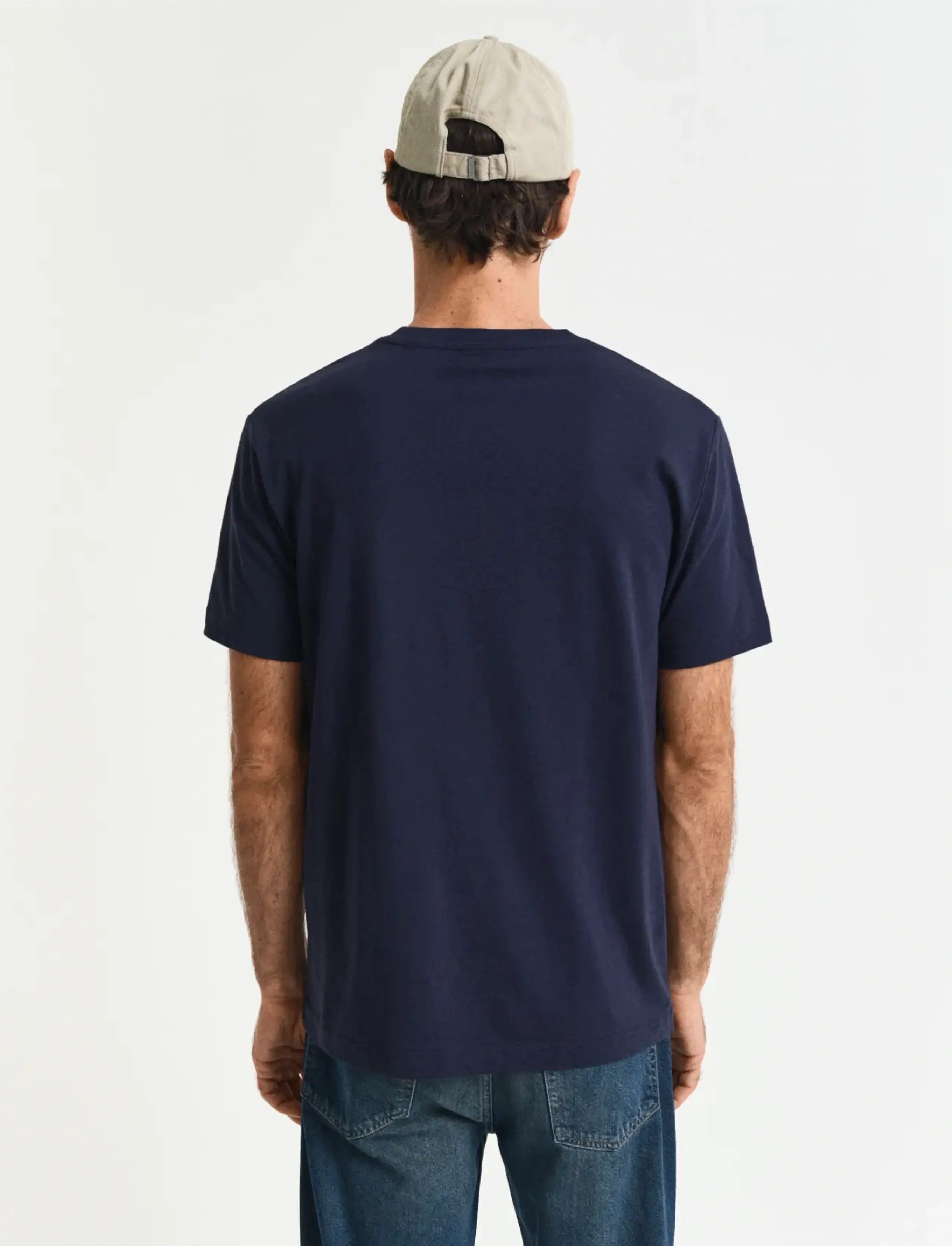 GANT - POCKET SS T-SHIRT - evening blue - 3