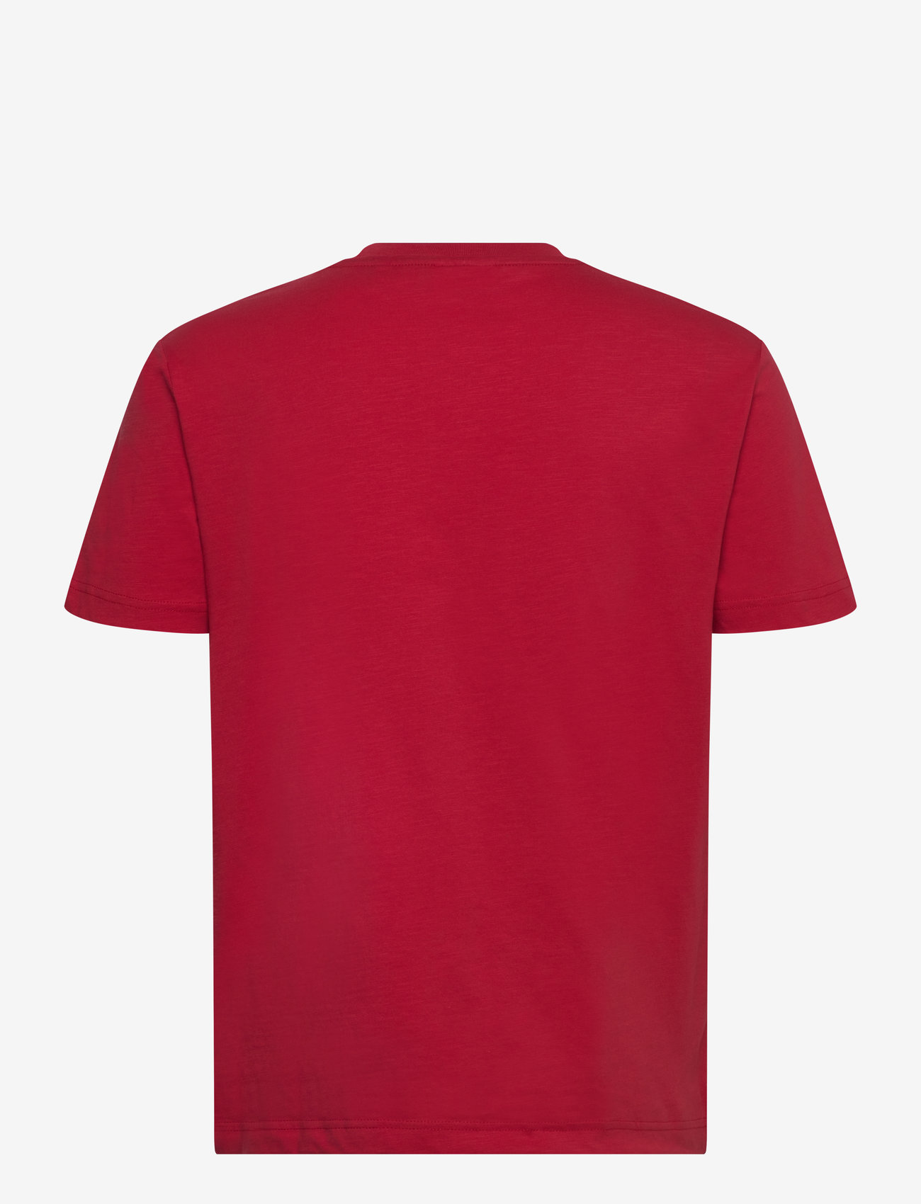 GANT - POCKET SS T-SHIRT - kortärmade t-shirts - ruby red - 1