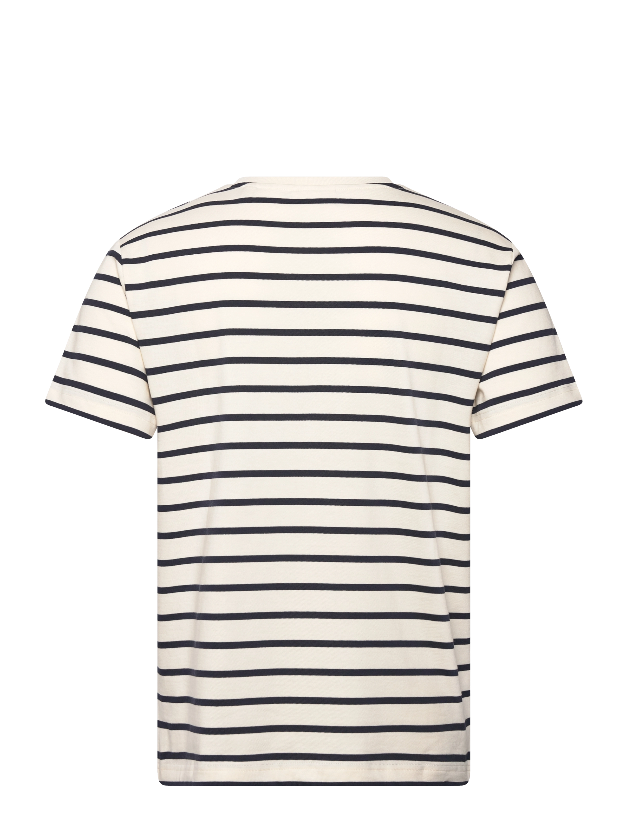 Gant - GRAPHIC STRIPED SS T-SHIRT - cream - 2