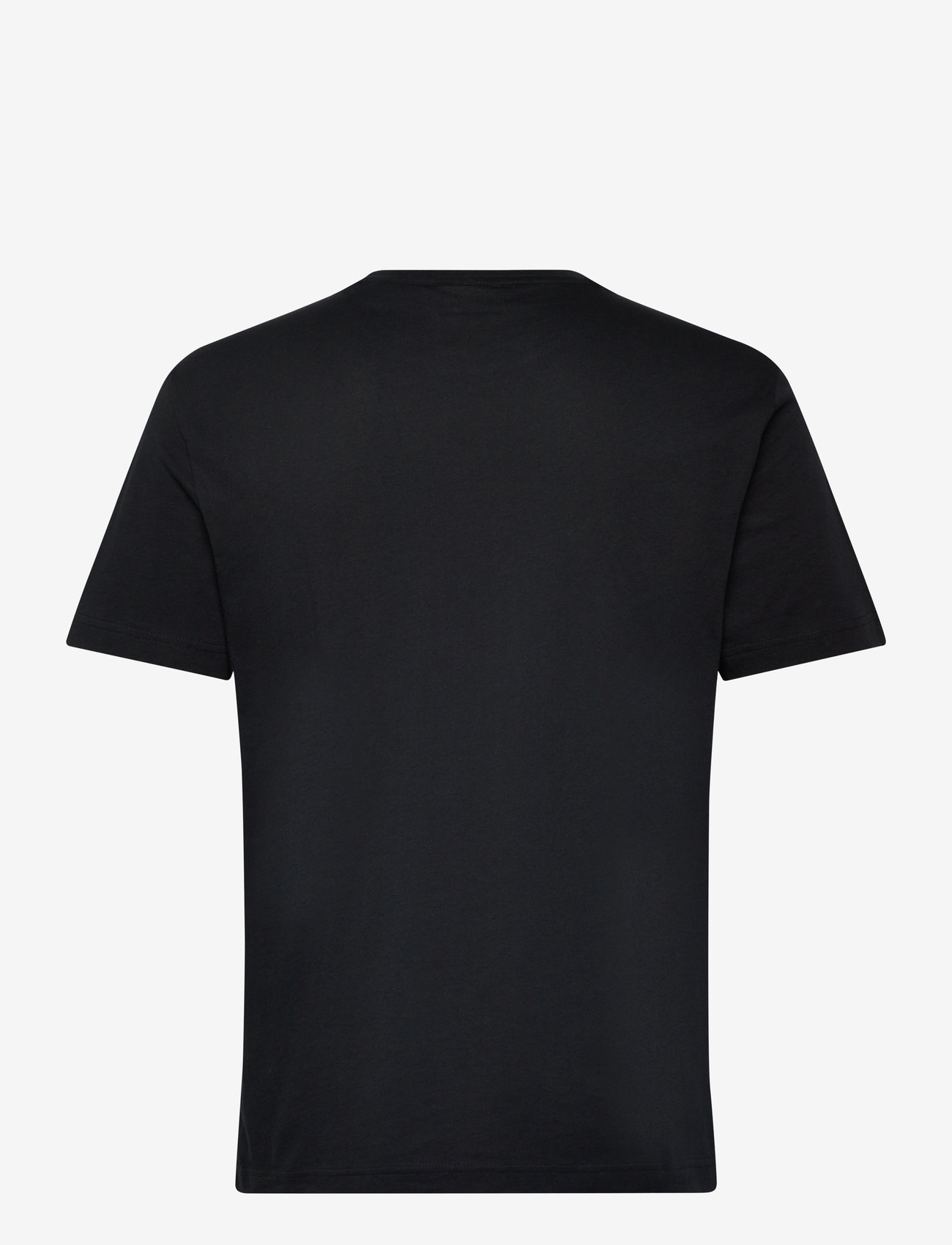 GANT - GRAPHIC SS T-SHIRT - lyhythihaiset - black - 1