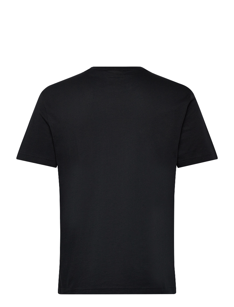 GANT - GRAPHIC SS T-SHIRT - lyhythihaiset - black - 1