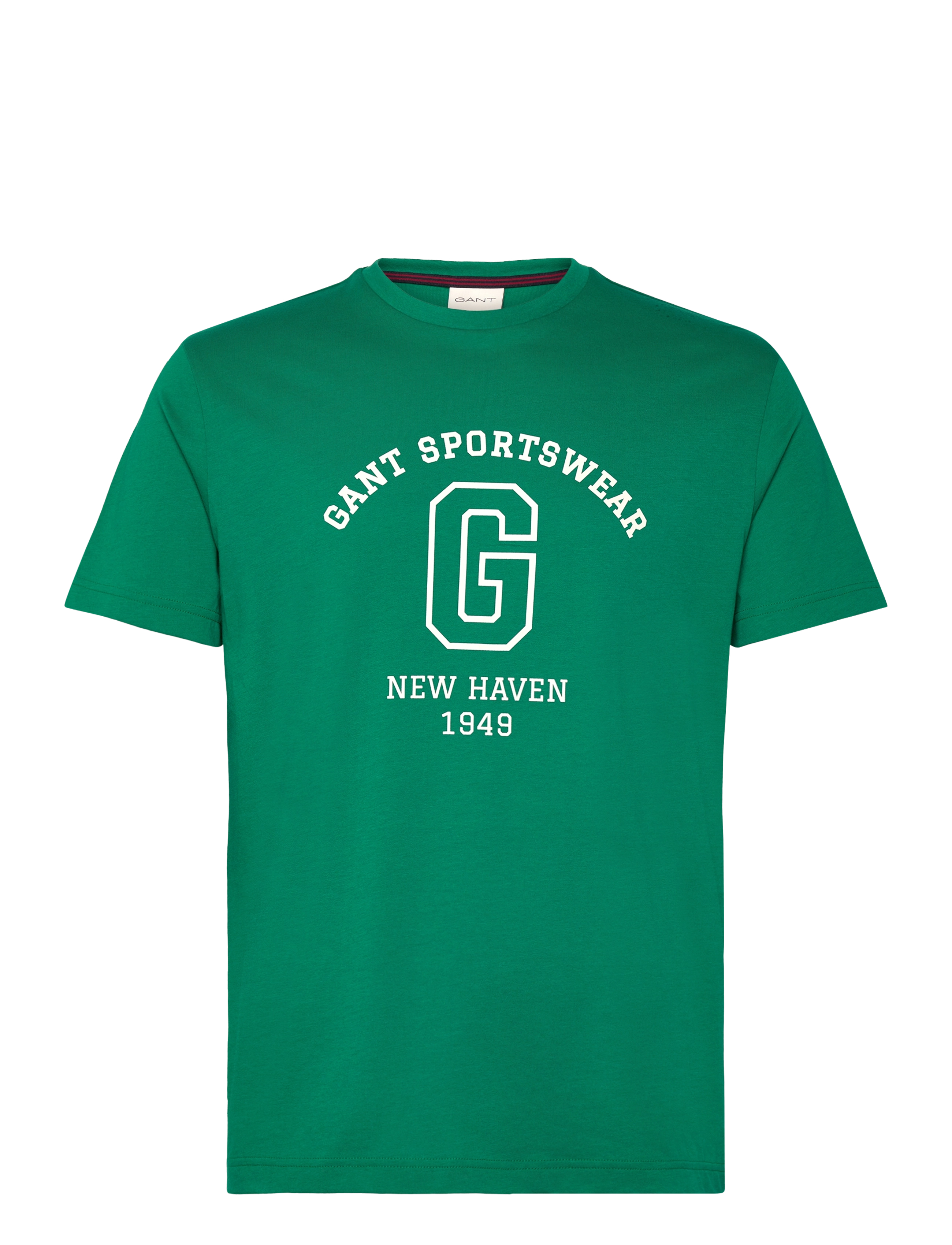 Gant GRAPHIC SS T-SHIRT - Kleidung - DEEP GREEN / green