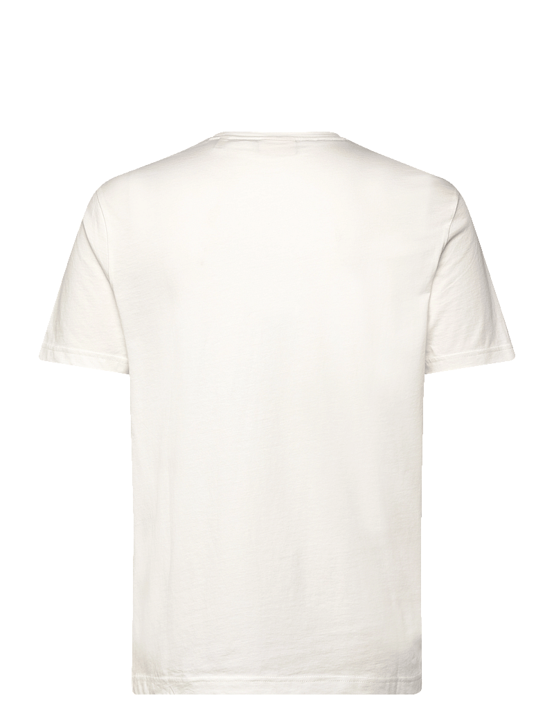 GANT - GRAPHIC SS T-SHIRT - kortärmade t-shirts - eggshell - 1