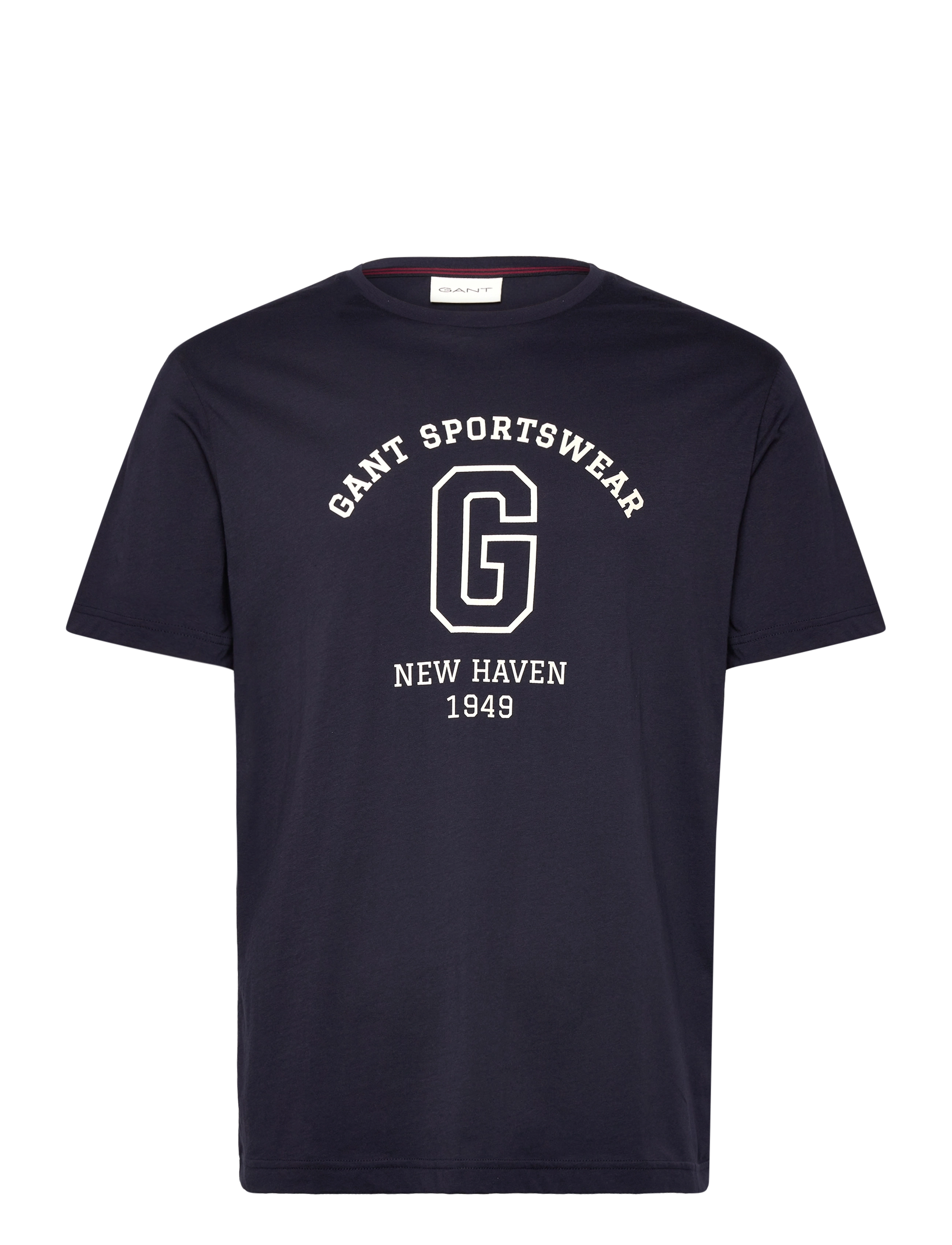 Gant GRAPHIC SS T-SHIRT - Kleidung - EVENING BLUE / navy