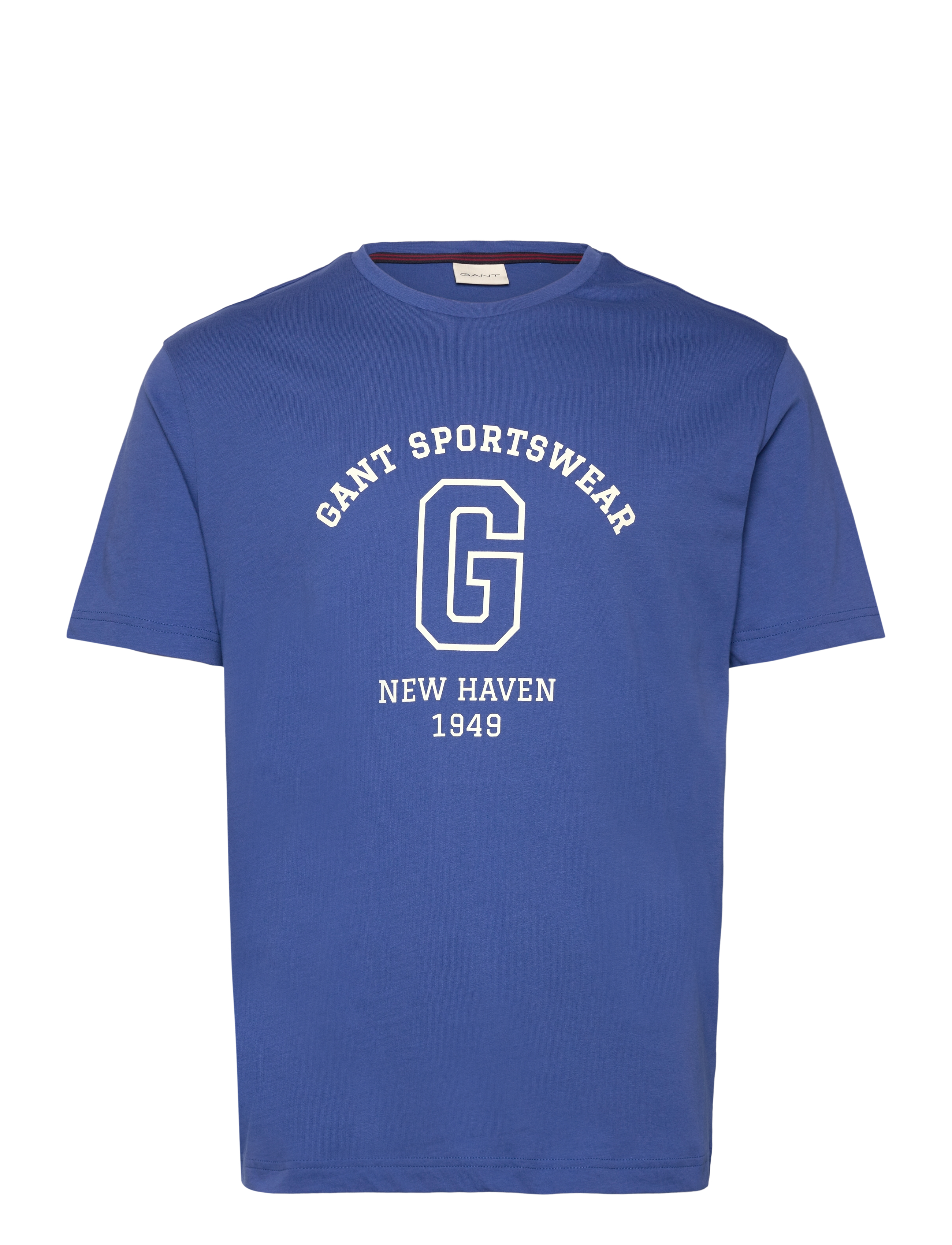 Gant GRAPHIC SS T-SHIRT - Kleidung - RICH BLUE / blue