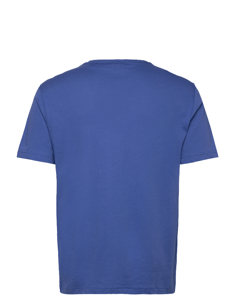 GANT - GRAPHIC SS T-SHIRT - kortärmade t-shirts - rich blue - 1