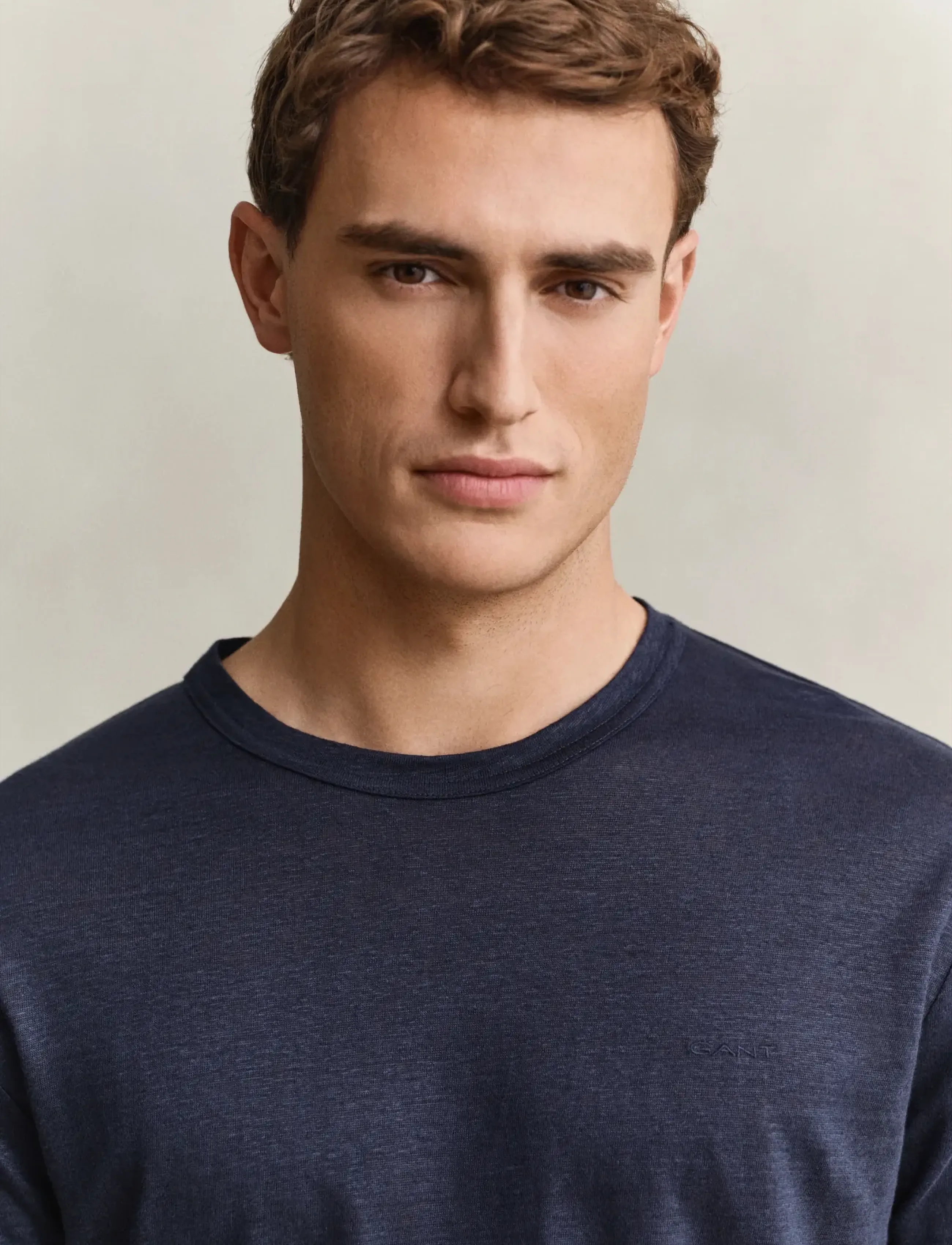 Gant Linen Ss T-Shirt herr – bild 7