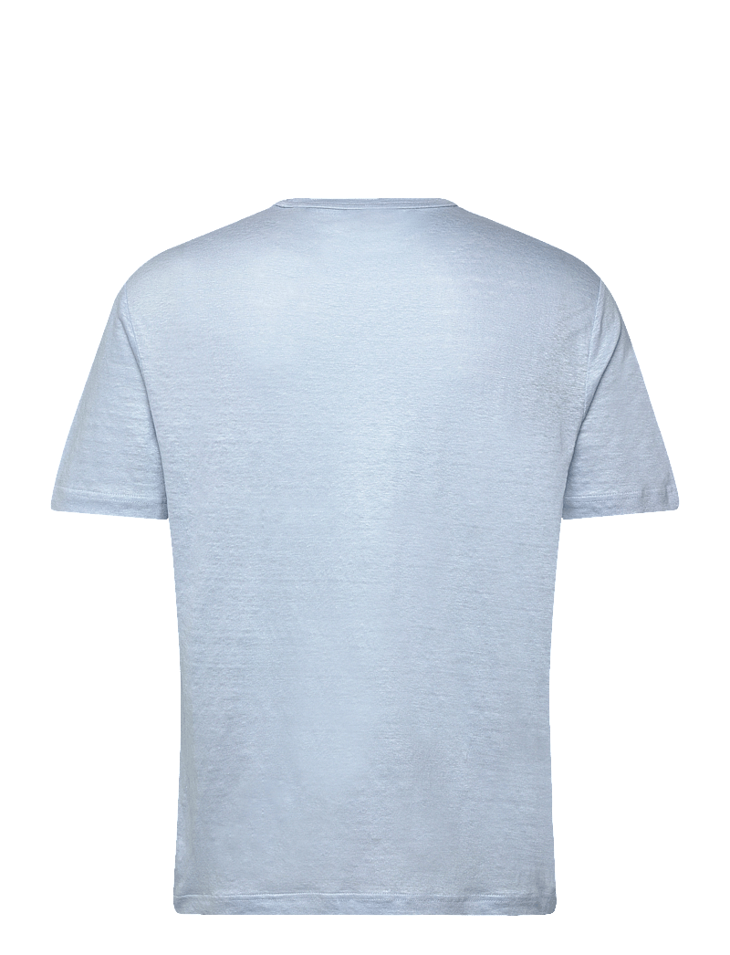 GANT - LINEN SS T-SHIRT - t-krekli ar īsām piedurknēm - fresh blue - 1