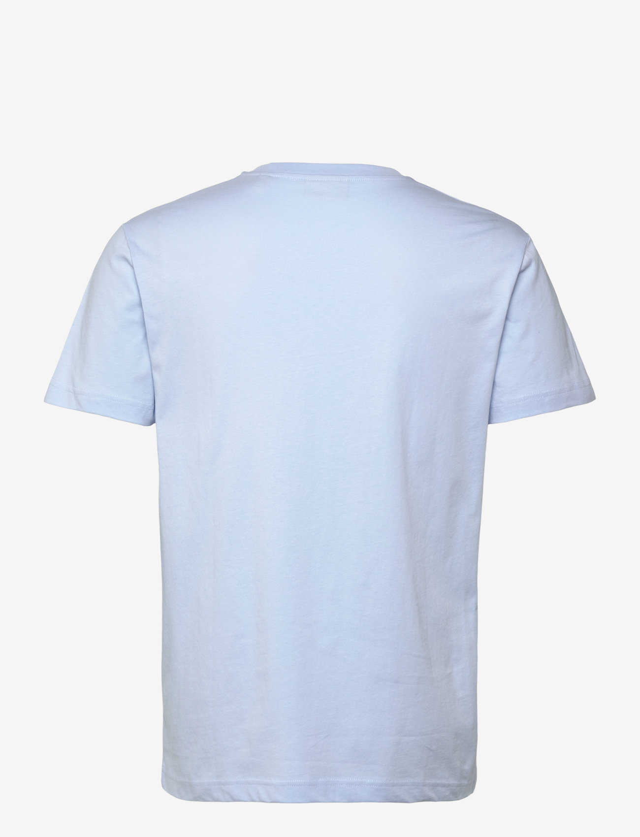 GANT - PLACED GRAPHIC T-SHIRT - kortärmade t-shirts - fresh blue - 1