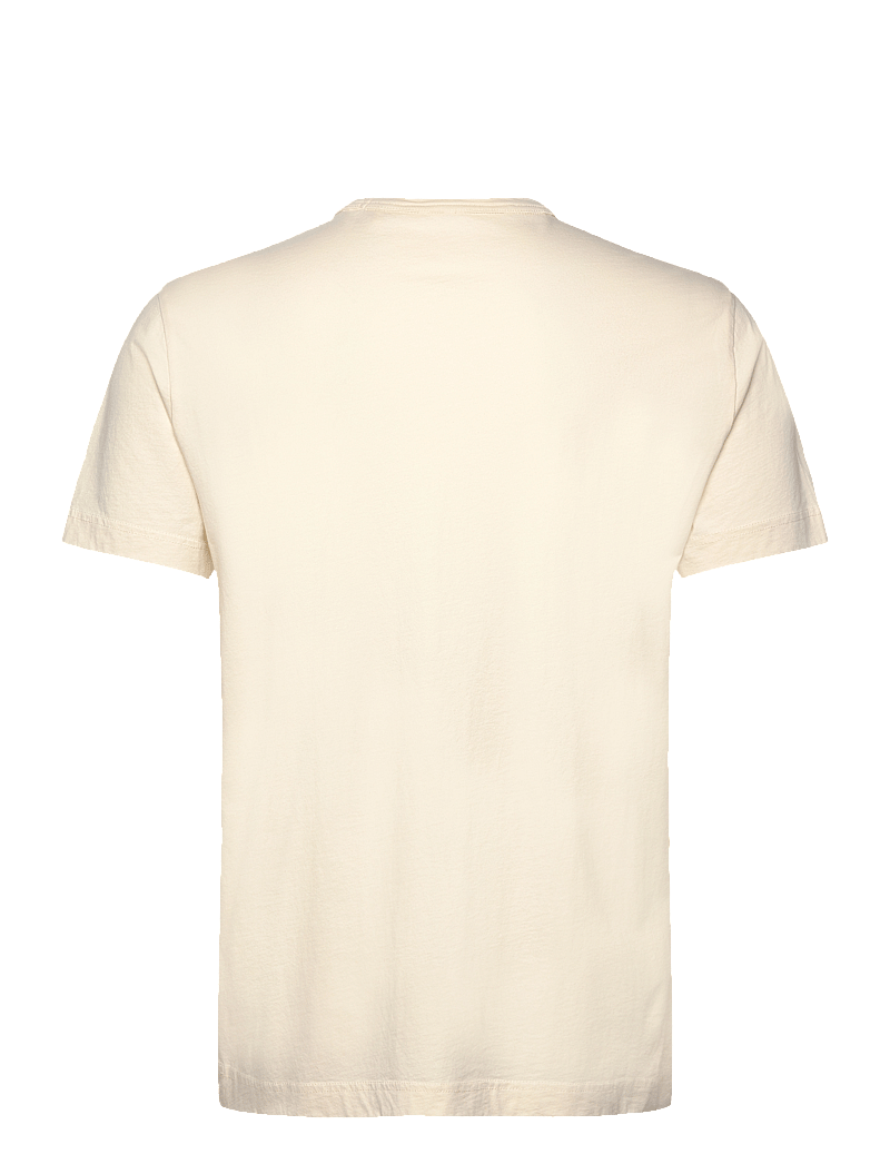 GANT - SUNFADED SS T-SHIRT - kortärmade t-shirts - ivory white - 1