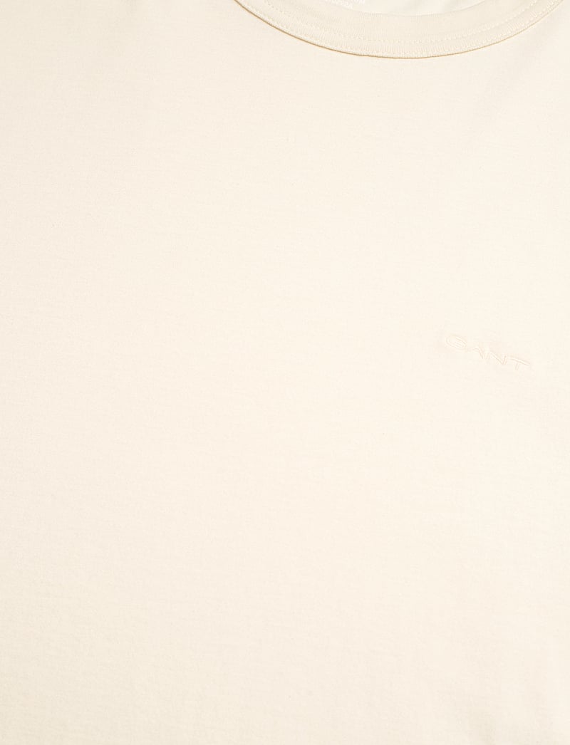 GANT - SUNFADED SS T-SHIRT - kortärmade t-shirts - ivory white - 2