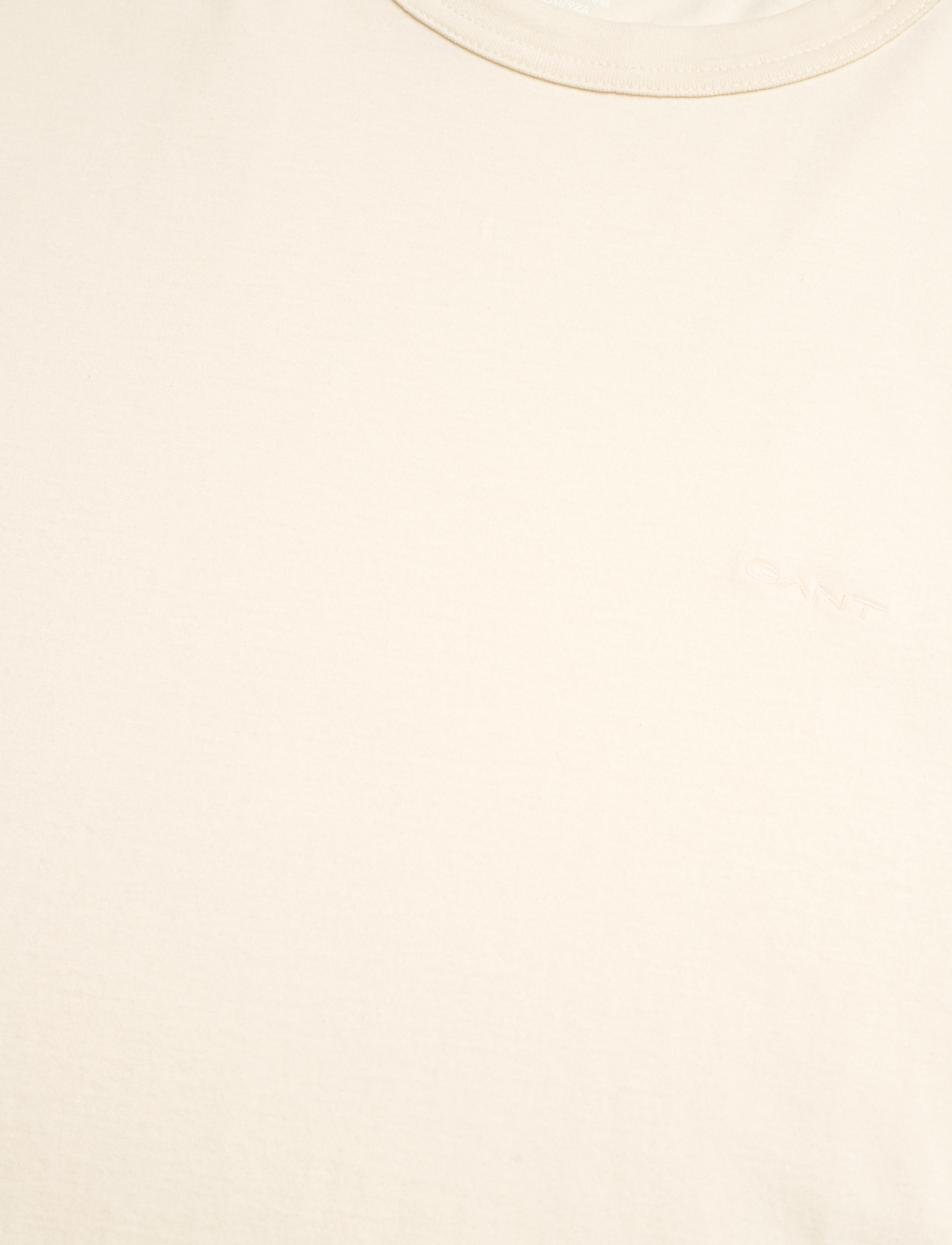 Gant - SUNFADED SS T-SHIRT - lyhythihaiset - ivory white - 2
