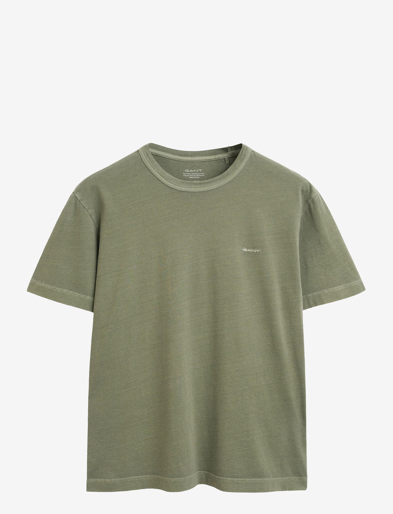GANT - SUNFADED SS T-SHIRT - kortärmade t-shirts - kalamata green - 0