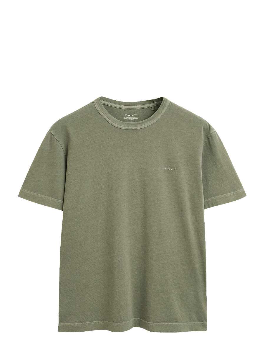 Gant - SUNFADED SS T-SHIRT - lyhythihaiset - kalamata green - 0