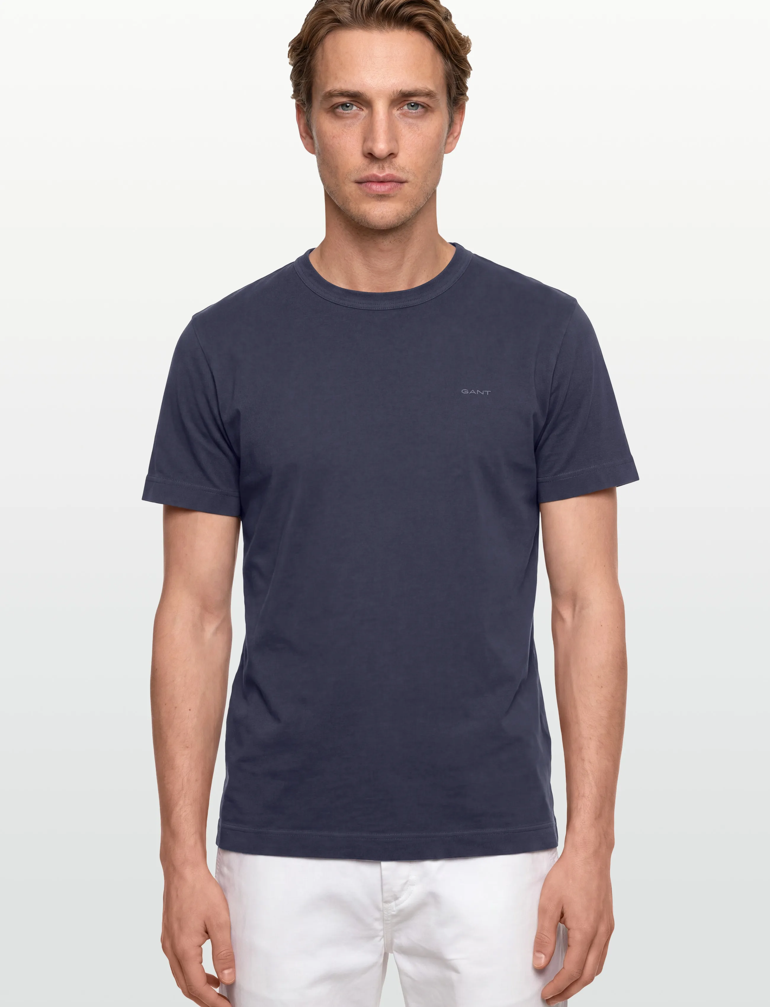 Gant - SUNFADED SS T-SHIRT - kortærmede t-shirts - persian blue - 3