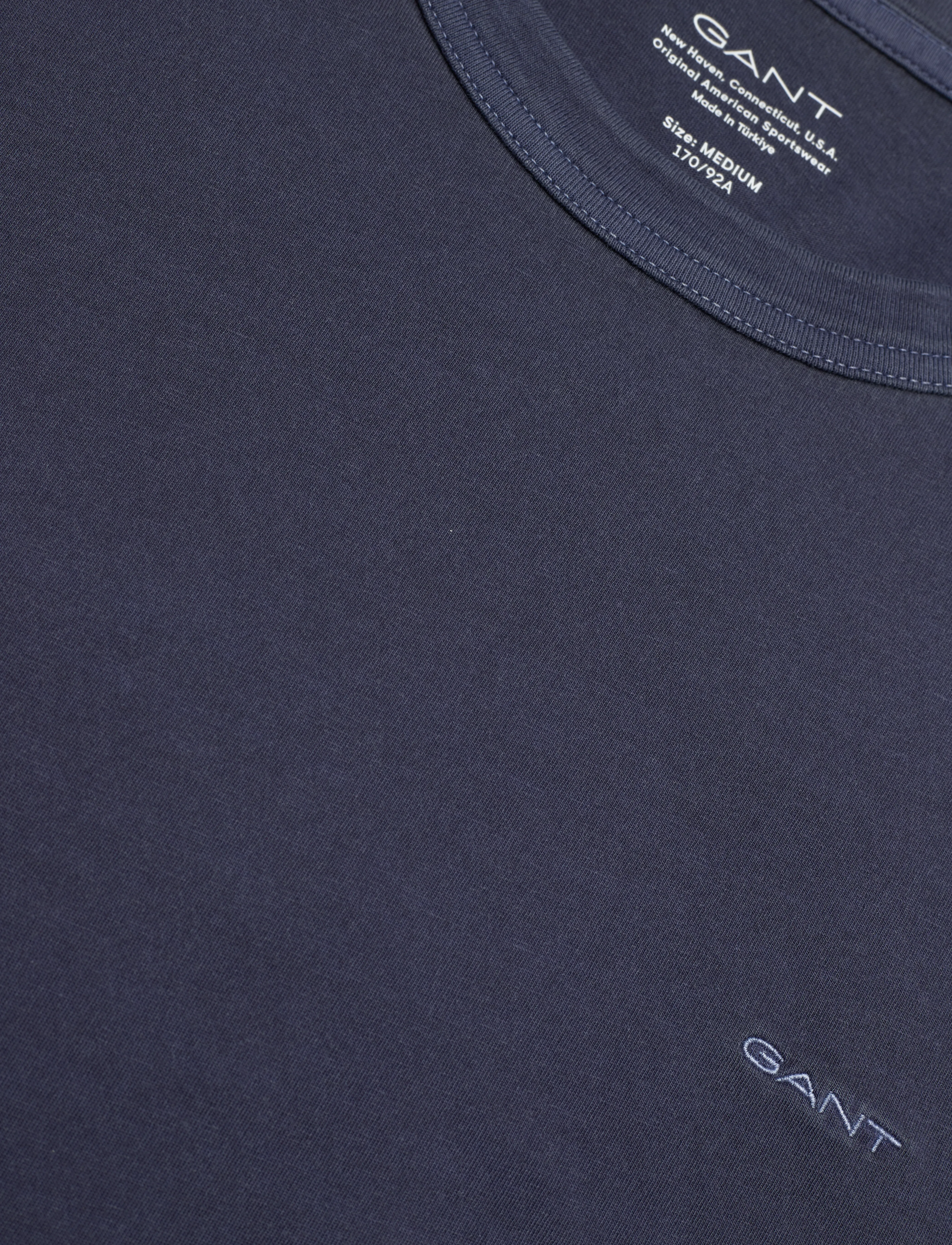Gant - SUNFADED SS T-SHIRT - kortærmede t-shirts - persian blue - 2