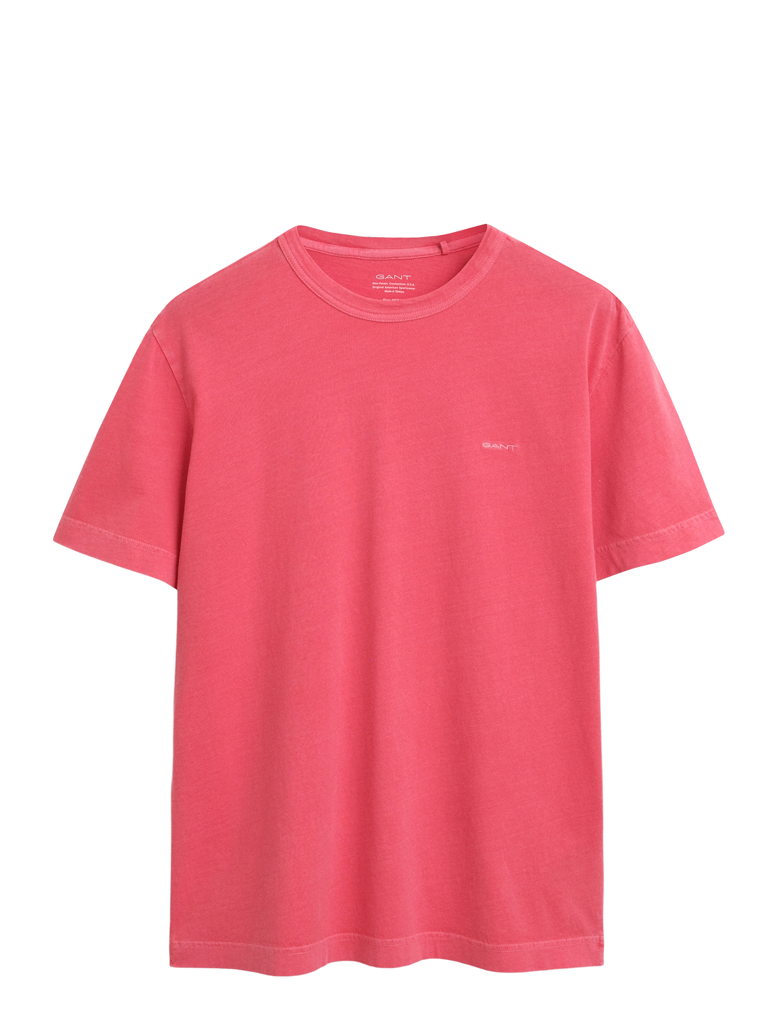 Gant SUNFADED SS T-SHIRT - Gant - WATERMELON RED / red