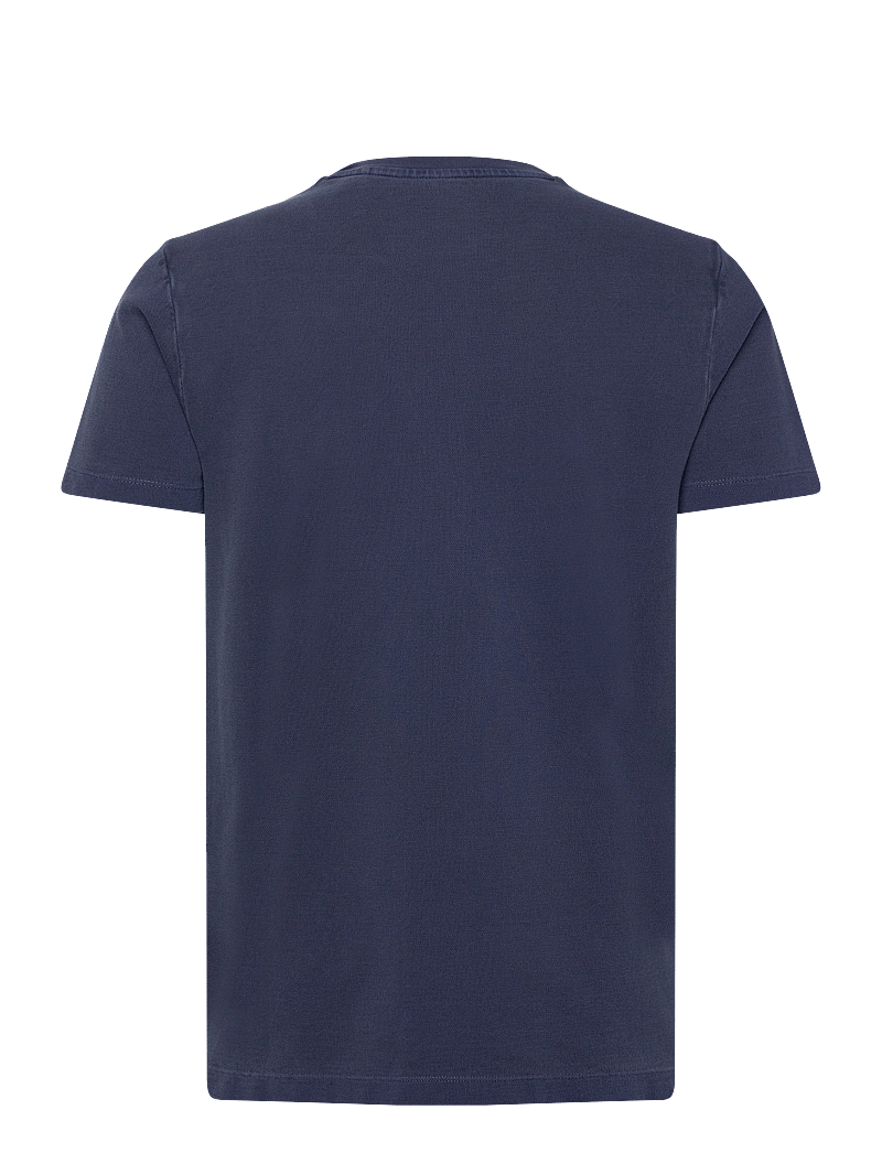 GANT - SLIM SUNFADED SS PIQUE T-SHIRT - lühikeste varrukatega t-särgid - persian blue - 1