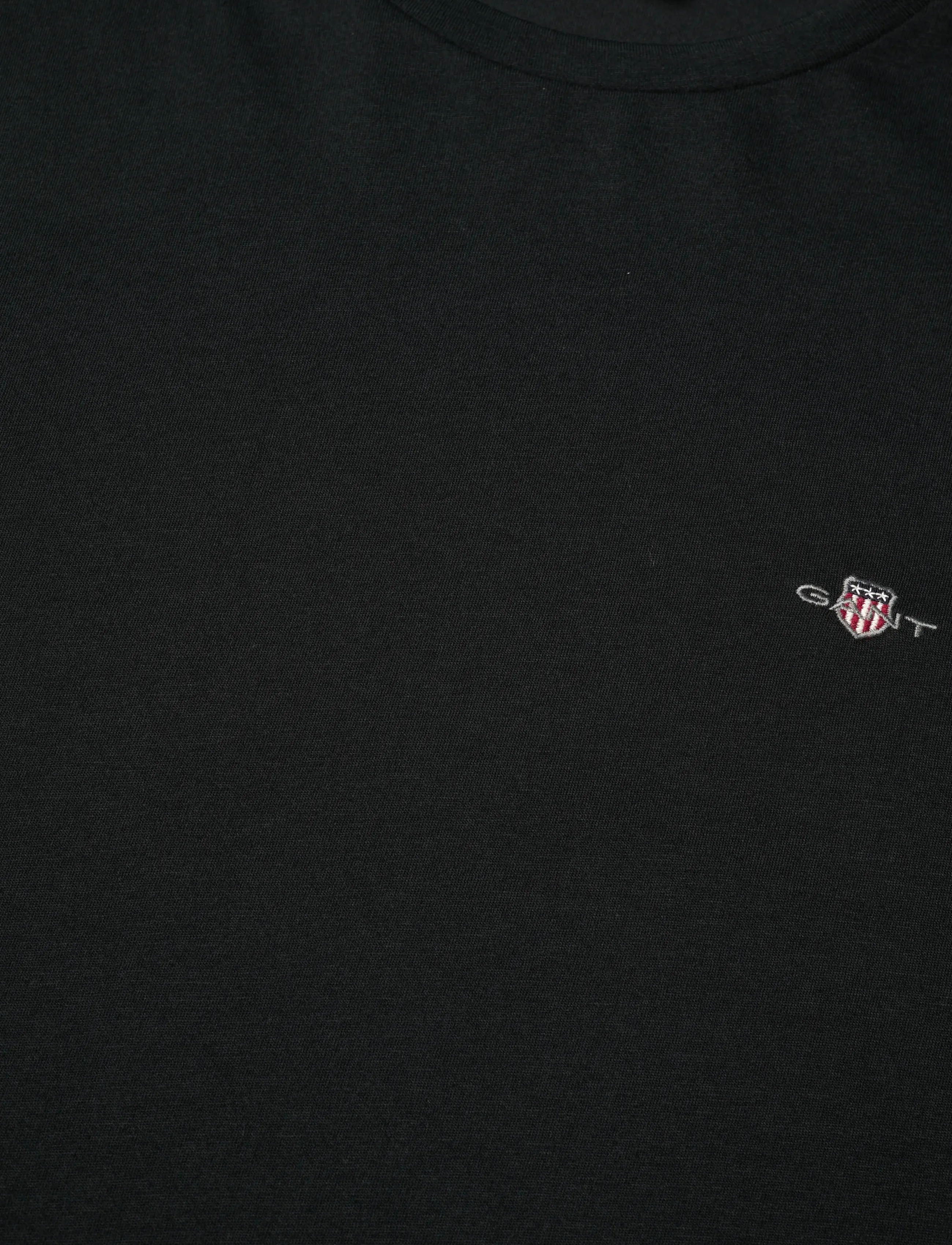 Gant - SHIELD LOGO SS T-SHIRT - laveste priser - black - 2