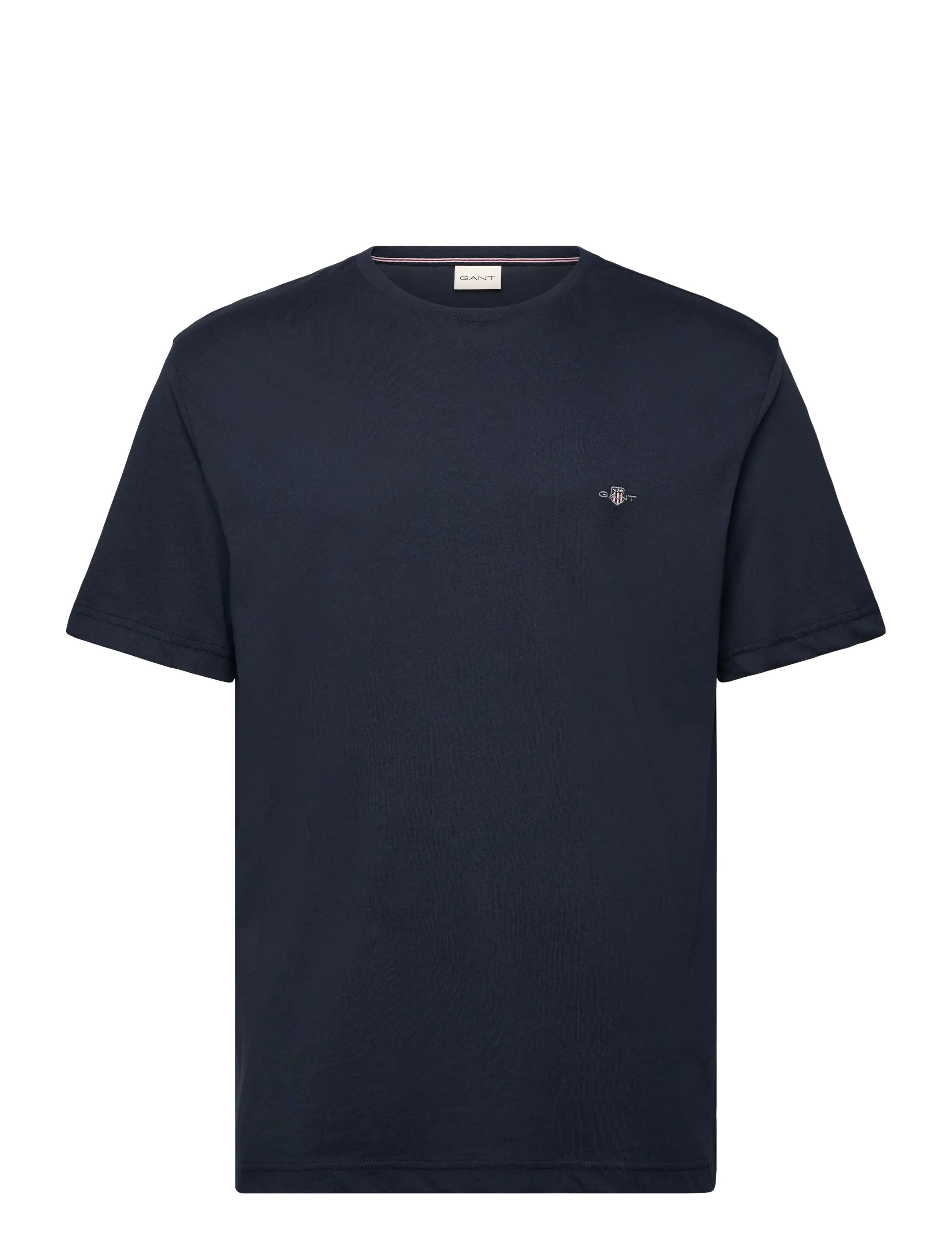 Gant SHIELD LOGO SS T-SHIRT - Kleidung - MARINE / navy