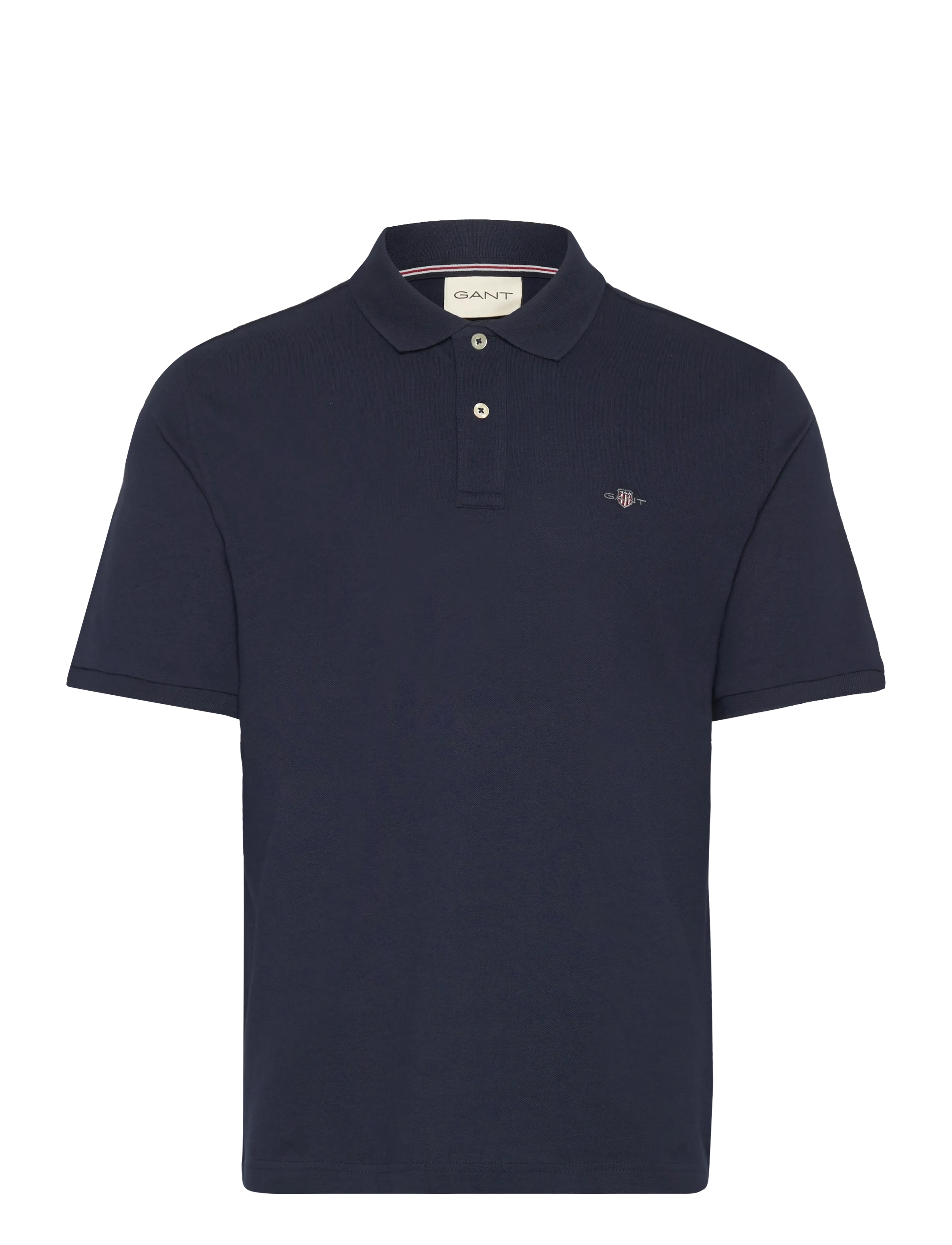 GANT Shield Logo Ss Polo Navy - M - Herren