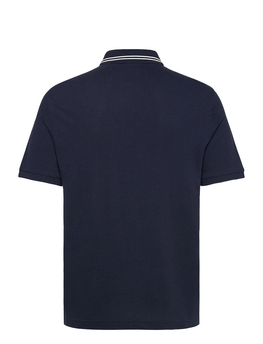 Gant - TIPPING COLLAR SS POLO - short-sleeved polos - marine - 1