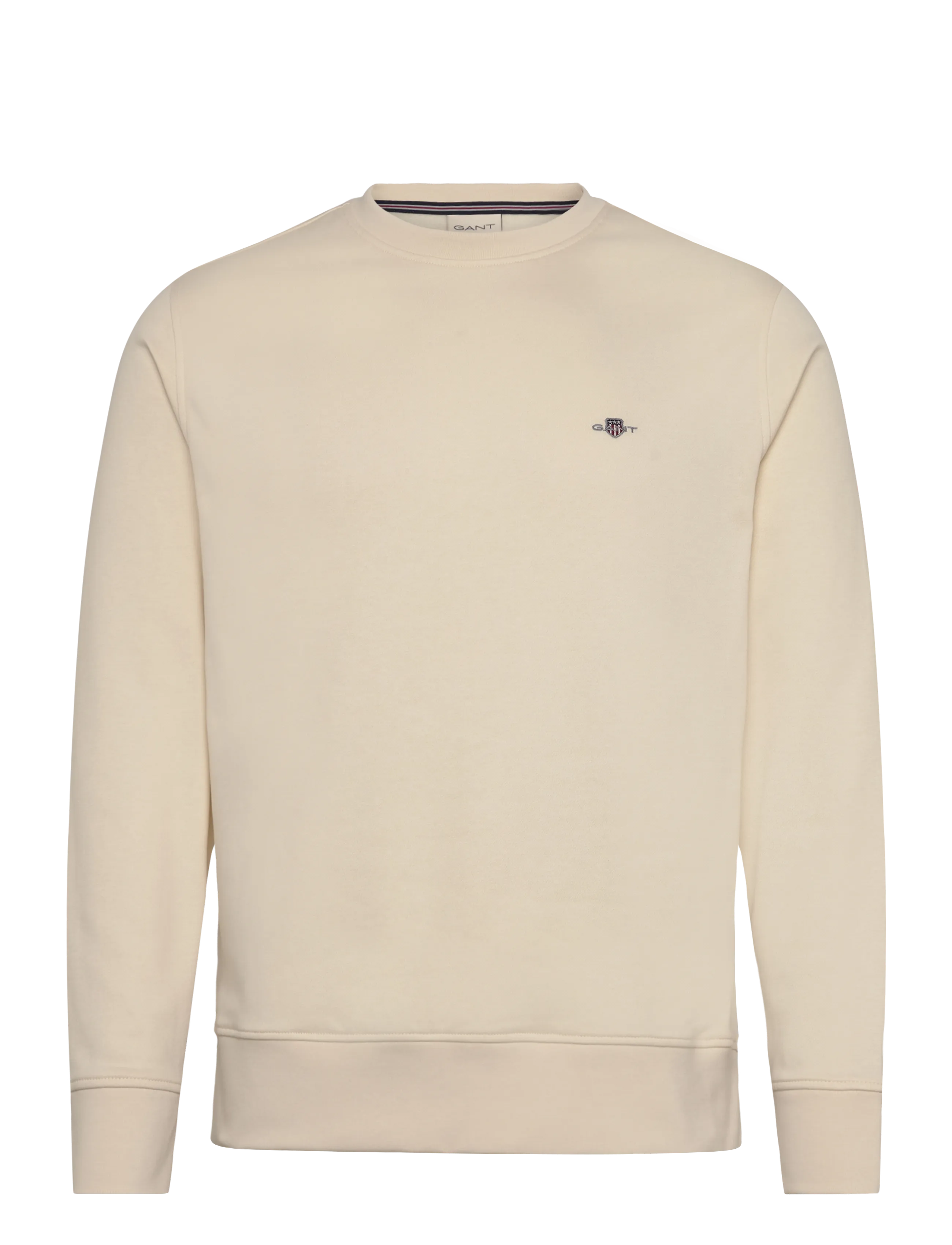 Gant SHIELD LOGO CNECK - Svetarit & Hupparit - CREAM / cream