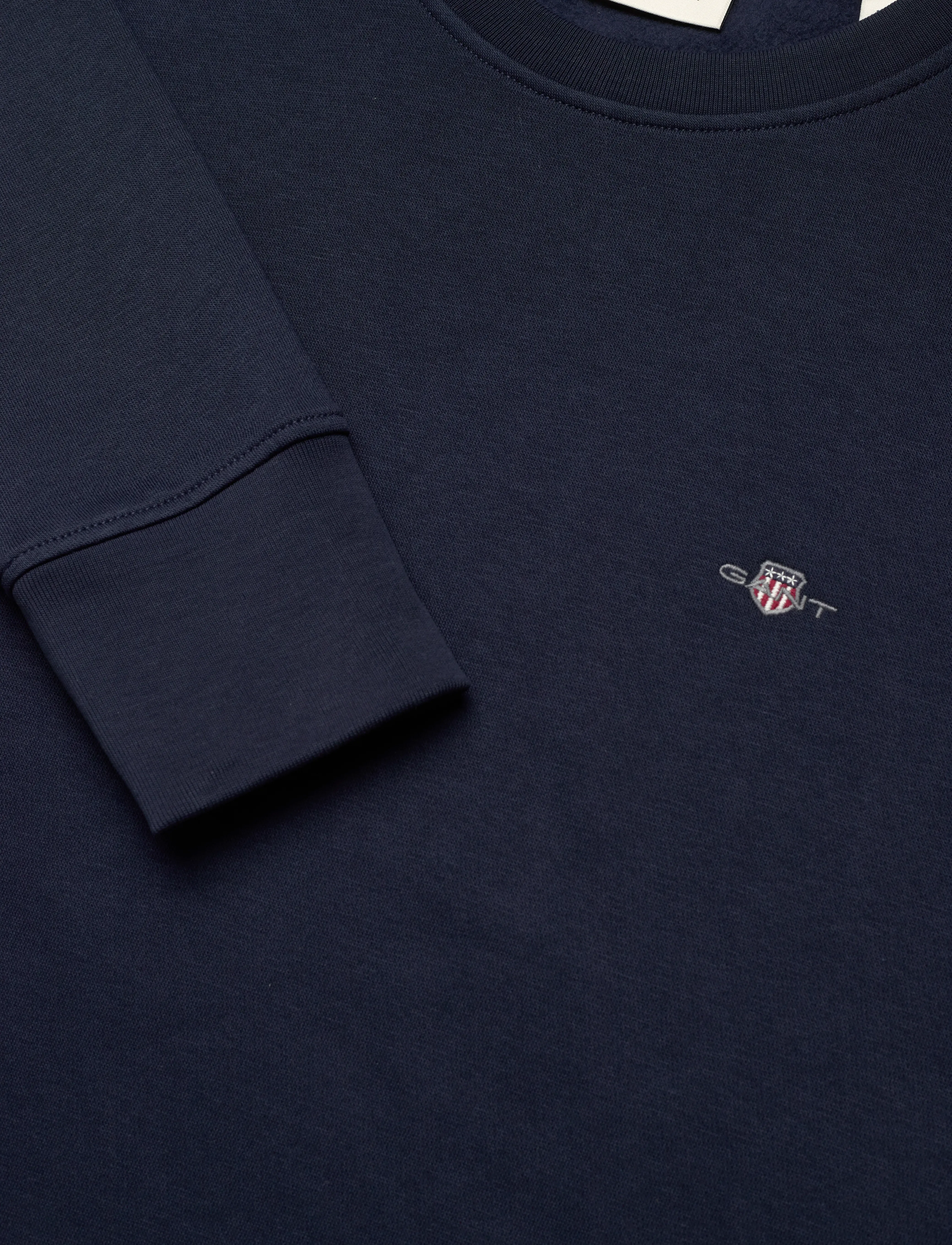 Gant - SHIELD LOGO CNECK - sweatshirts - marine - 2
